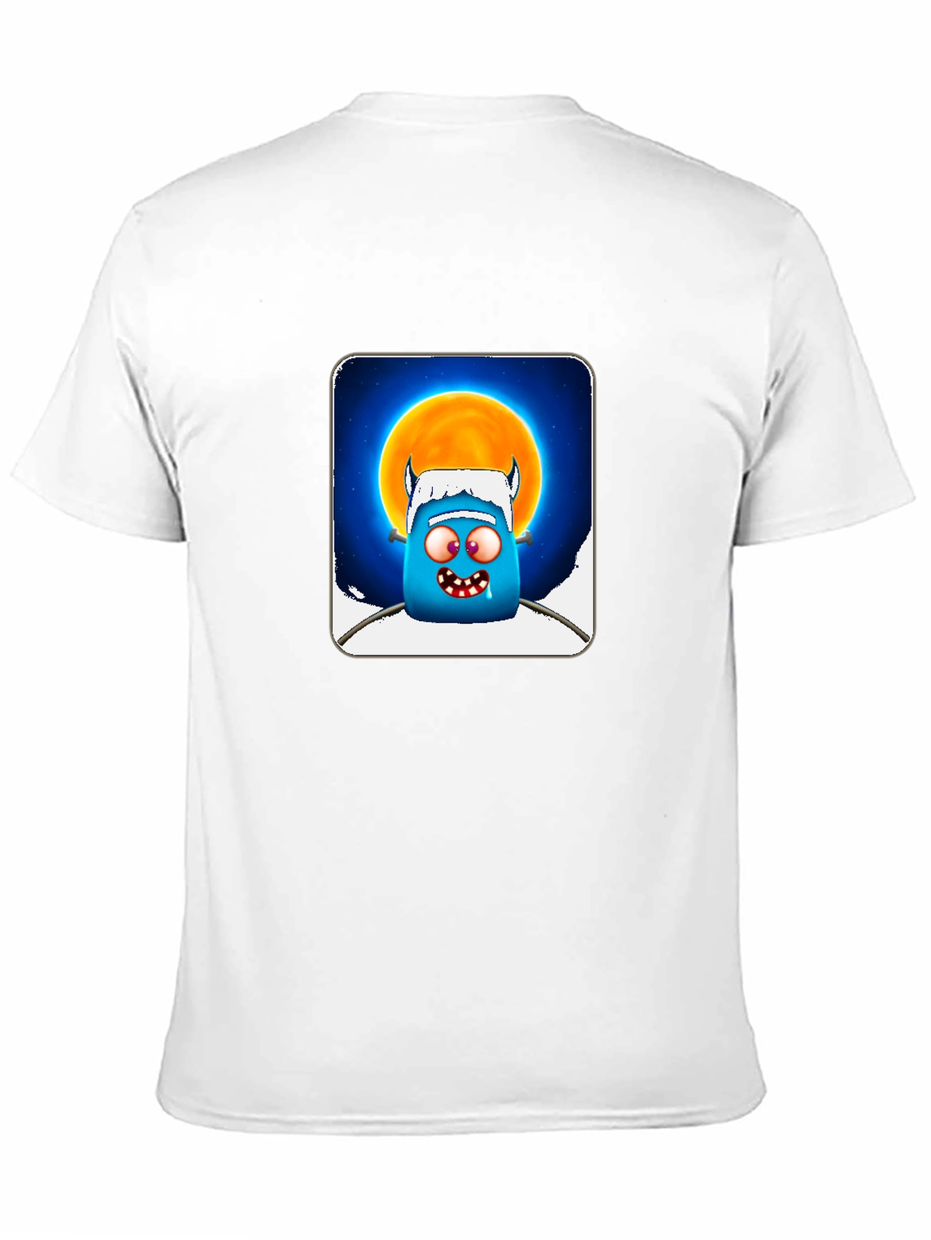 Funky Monster Graphic T-Shirt - Black