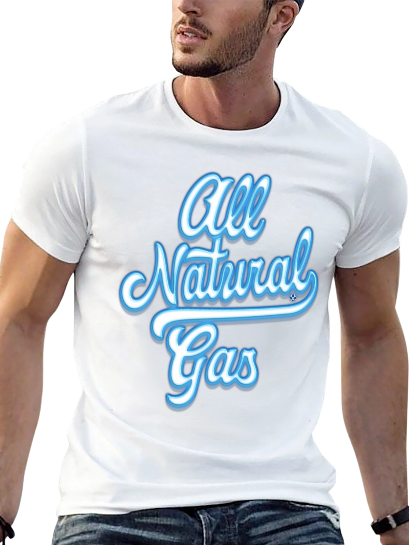 All Natural Gas T-Shirt - Soft Cotton Blend