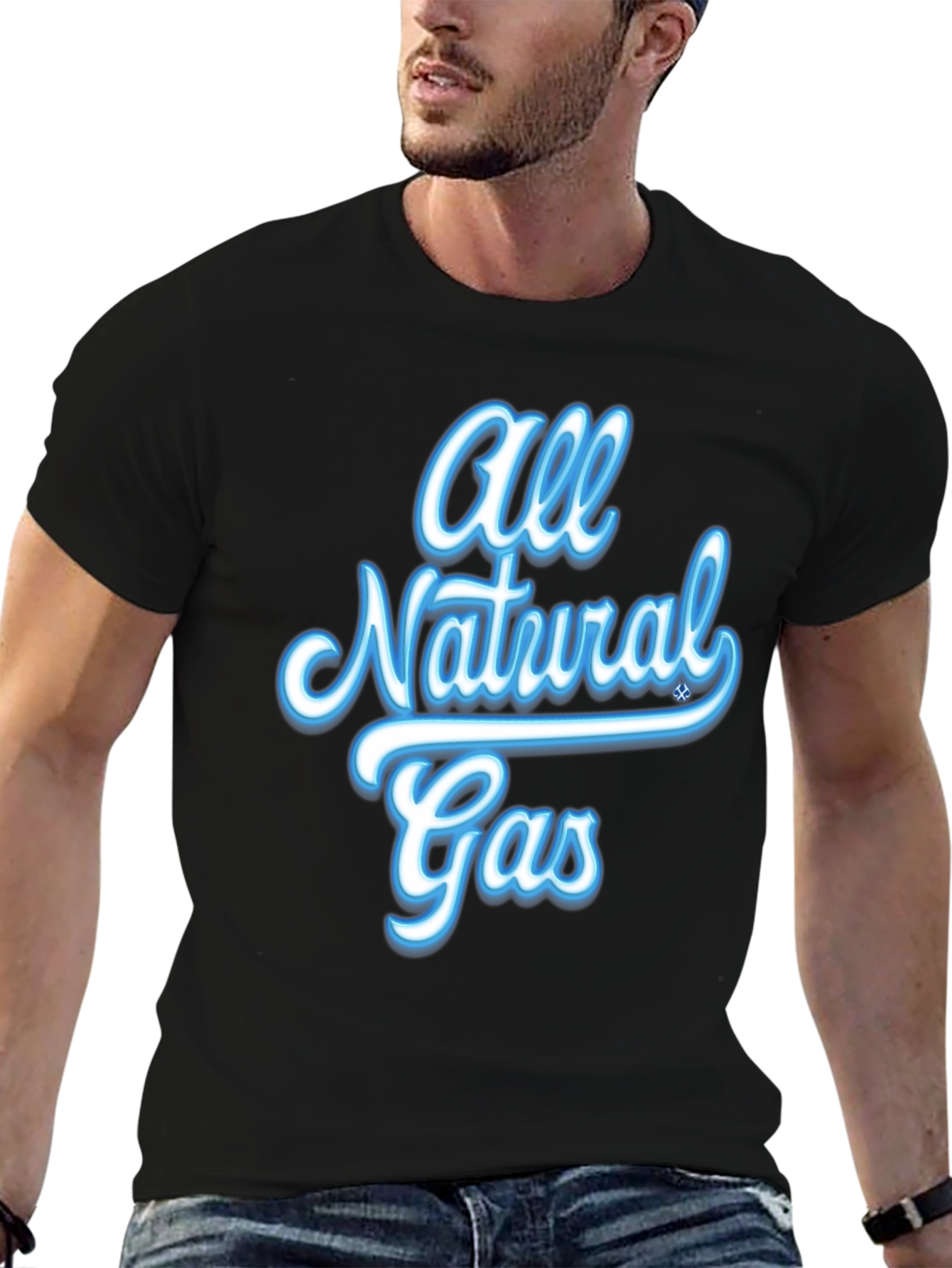 All Natural Gas T-Shirt - Soft Cotton Blend