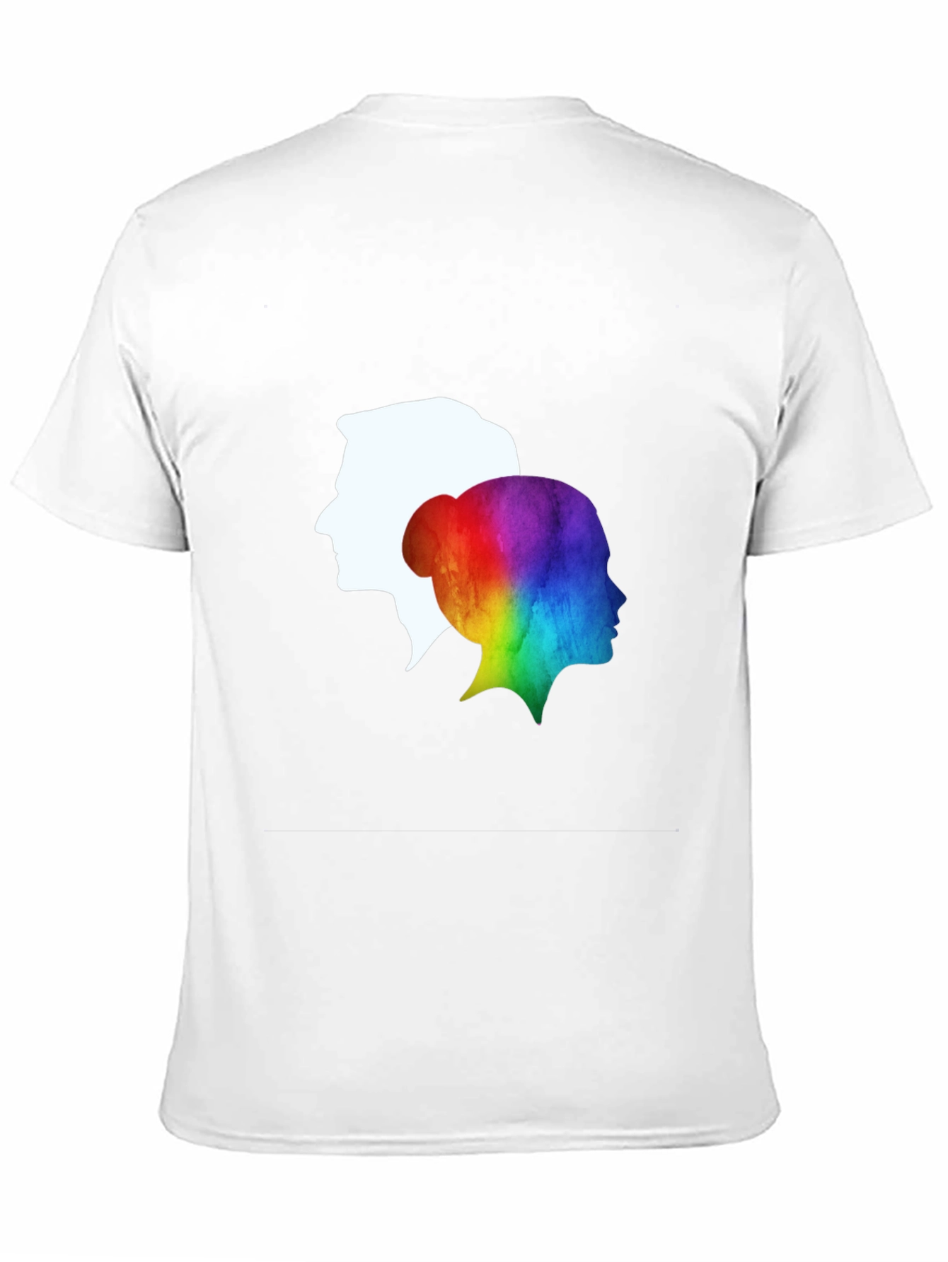 Couple Silhouette Rainbow T-Shirt