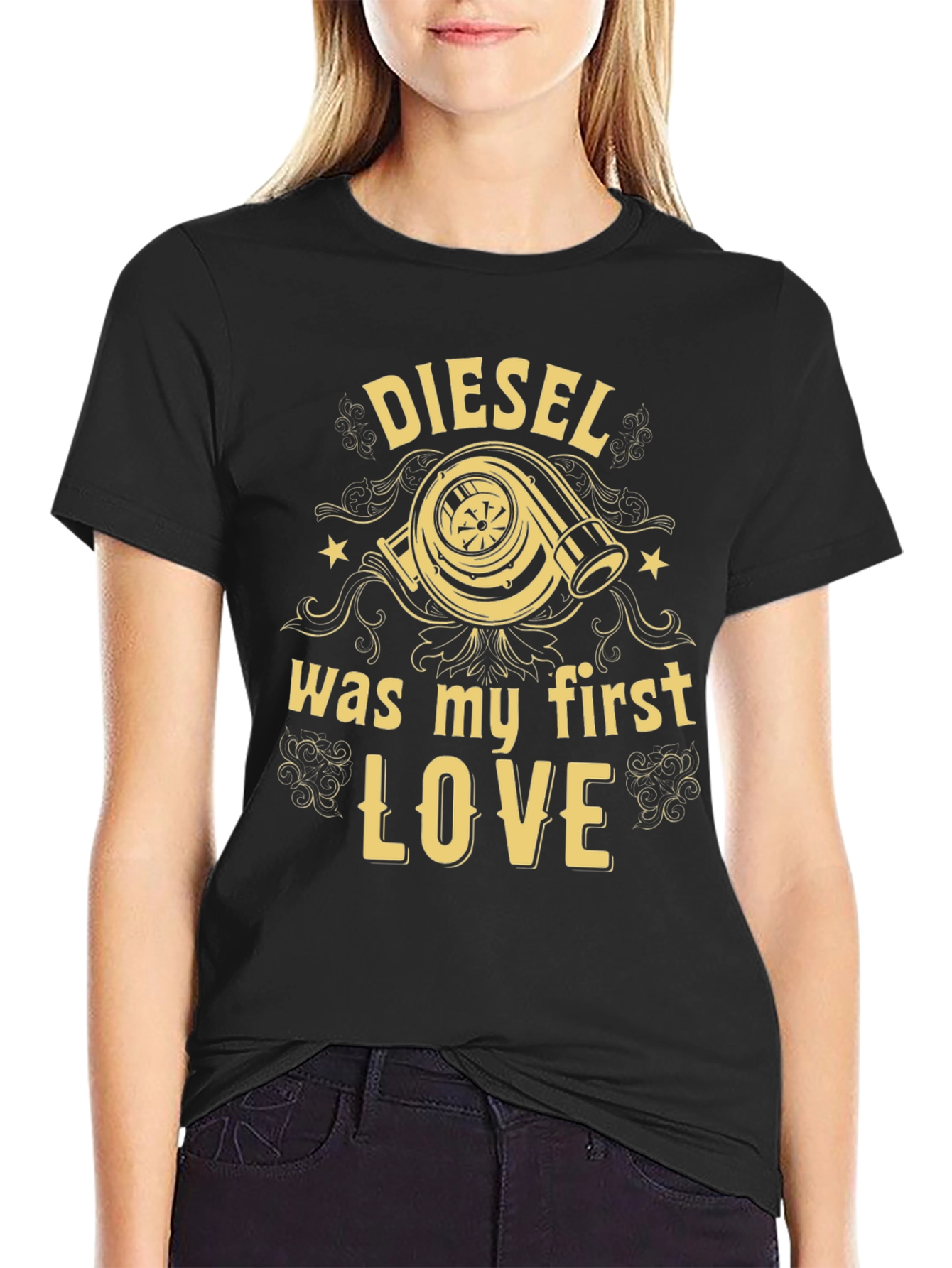 Diesel Was My First Love Graphic T-Shirt