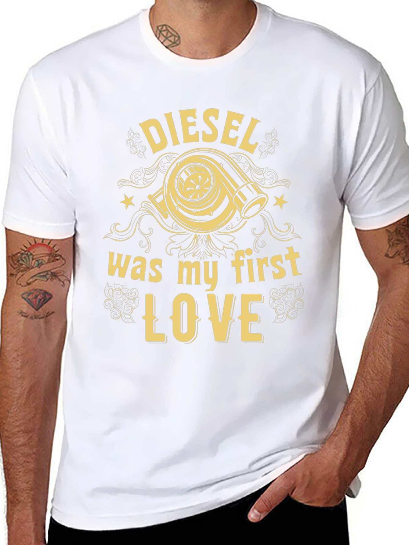 Diesel Was My First Love Graphic T-Shirt