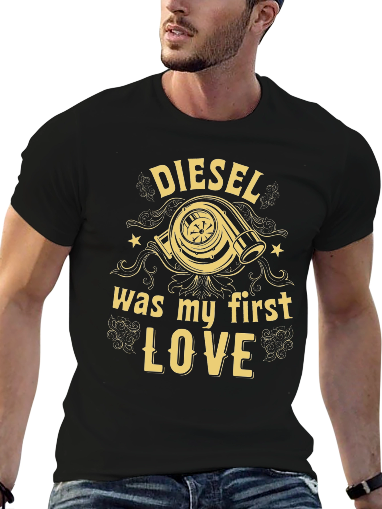 Diesel Was My First Love Graphic T-Shirt
