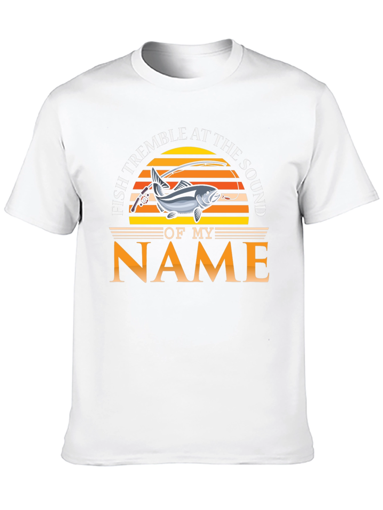 Fish Tremble at the Sound of My Name T-Shirt