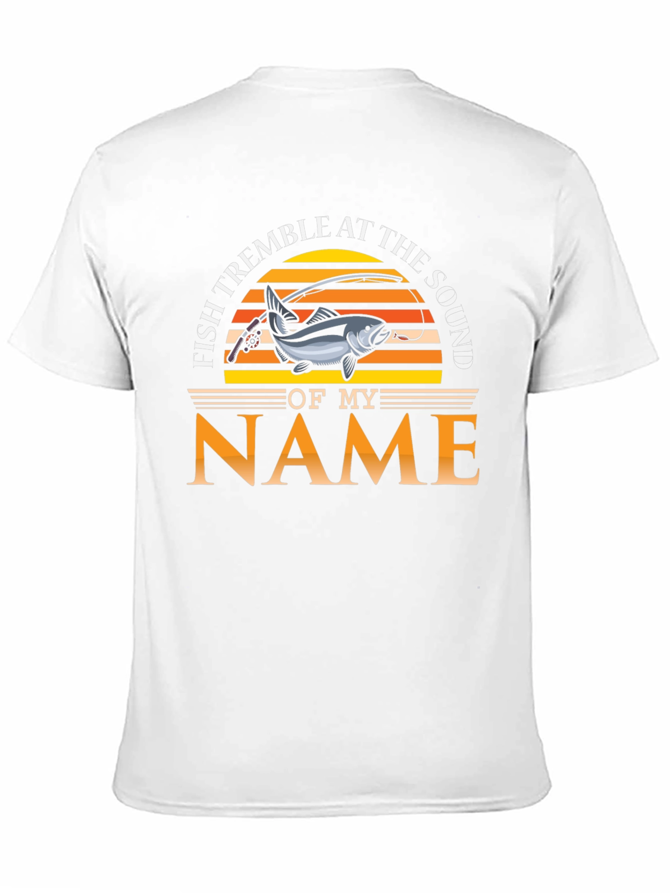 Fish Tremble at the Sound of My Name T-Shirt