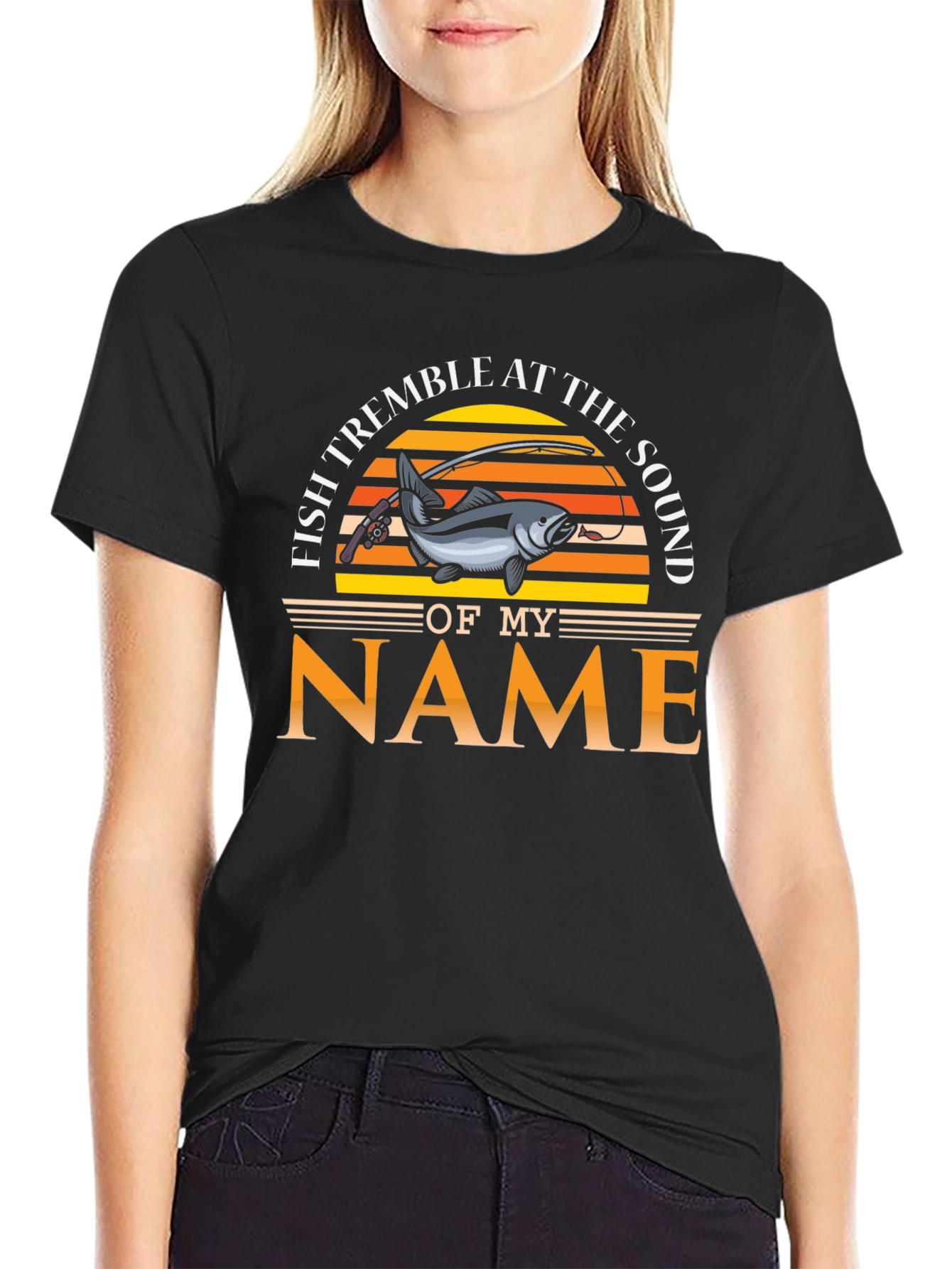 Fish Tremble at the Sound of My Name T-Shirt