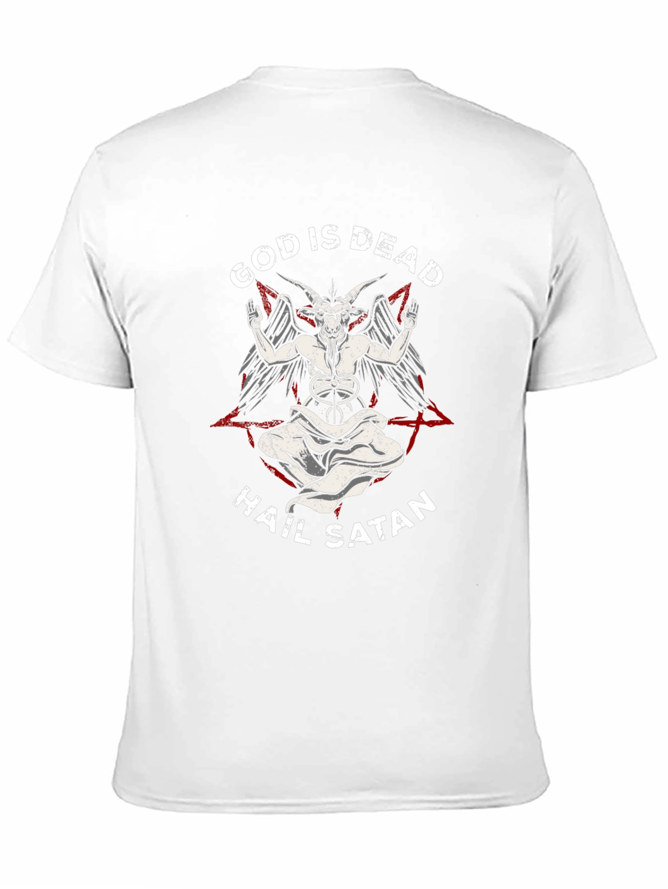 God is Dead Hail Satan Graphic Tee