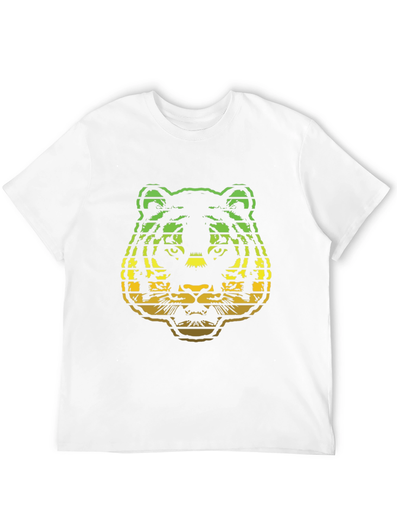 Rasta Tiger Graphic Tee - Black