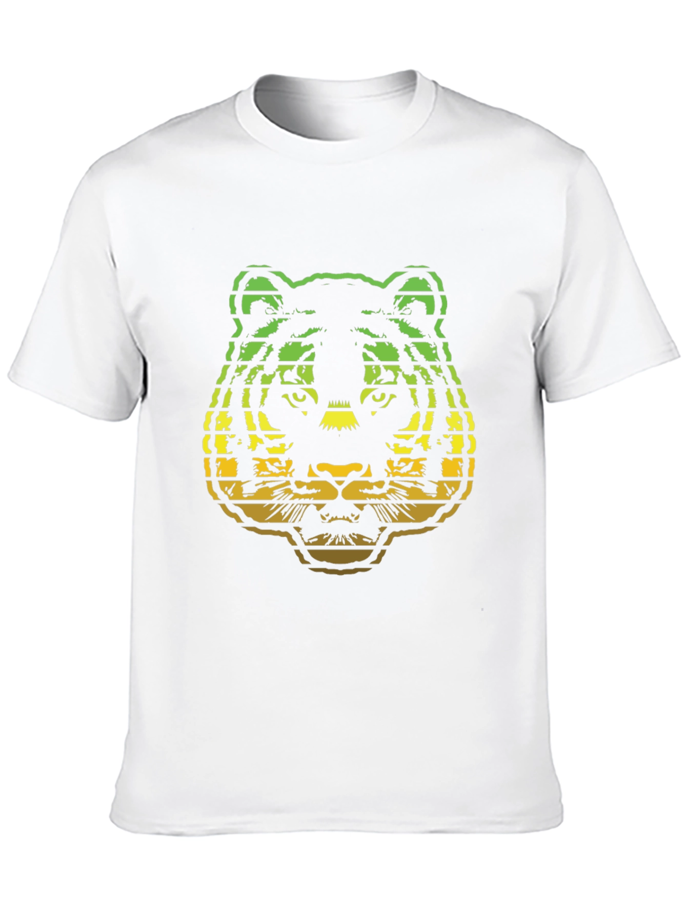 Rasta Tiger Graphic Tee - Black