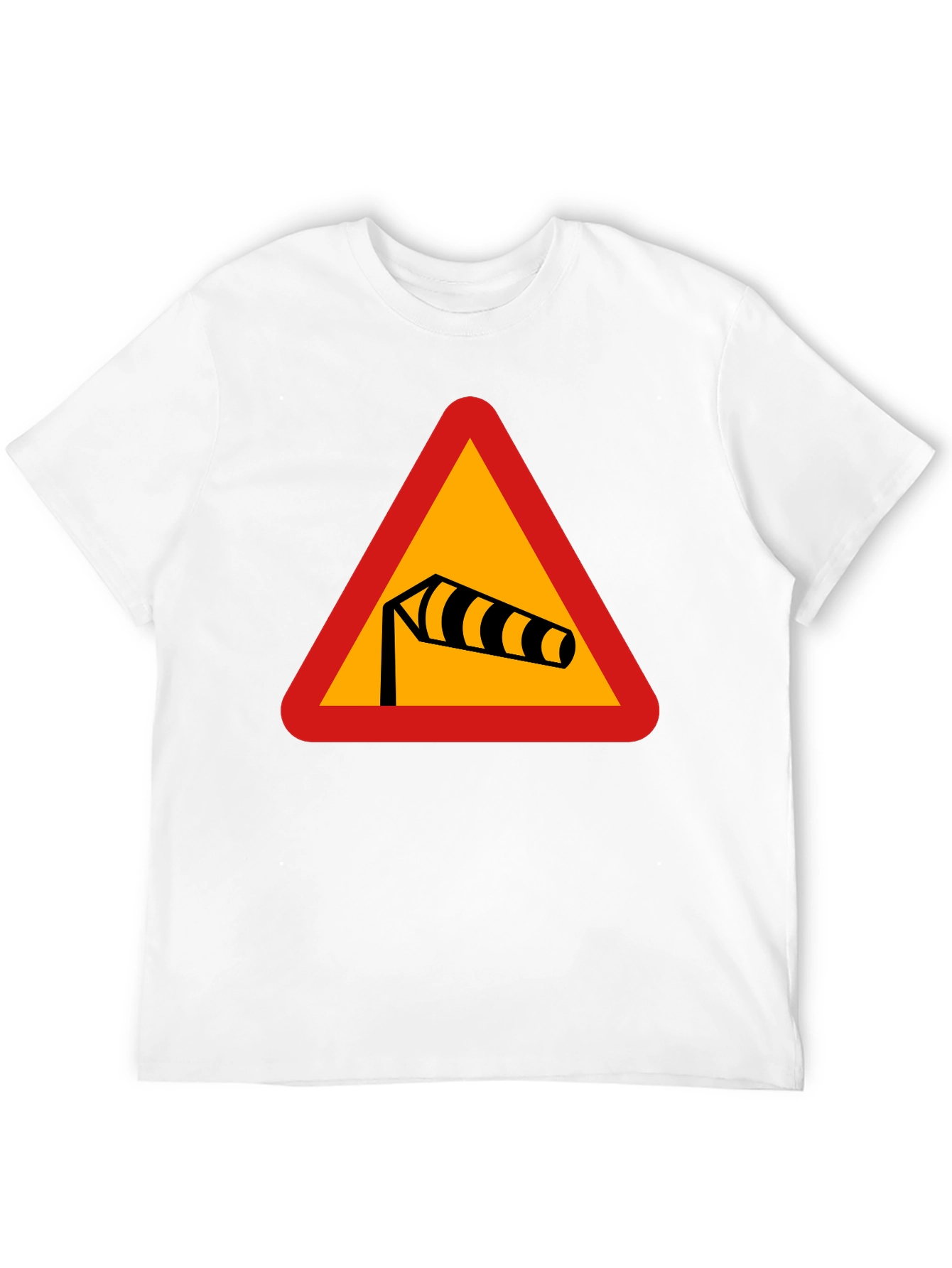 Windsock Graphic Tee - Black Short Sleeve Shirt