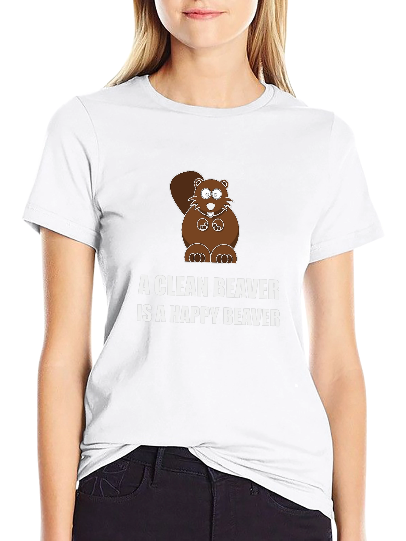 A Clean Beaver is a Happy Beaver T-Shirt