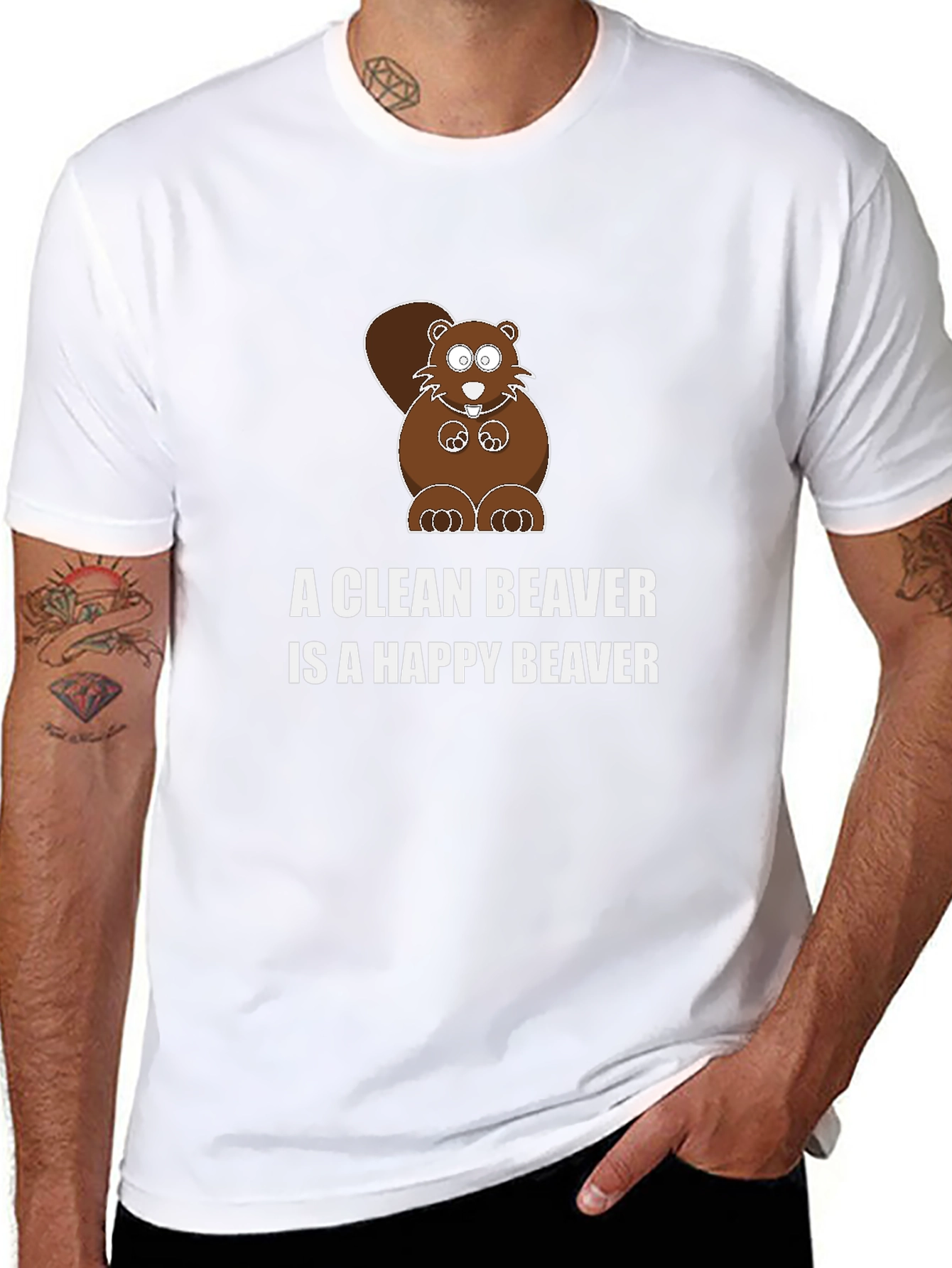 A Clean Beaver is a Happy Beaver T-Shirt
