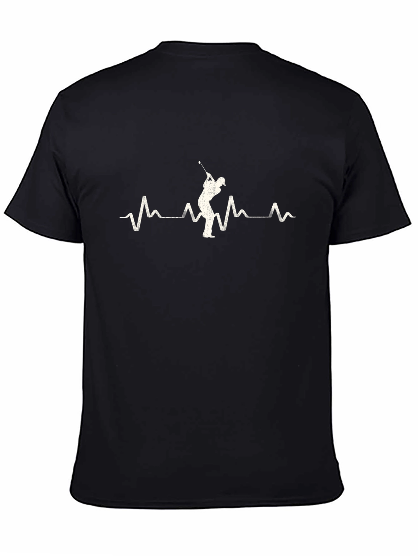 Golf Heartbeat T-Shirt - Golfers Passion