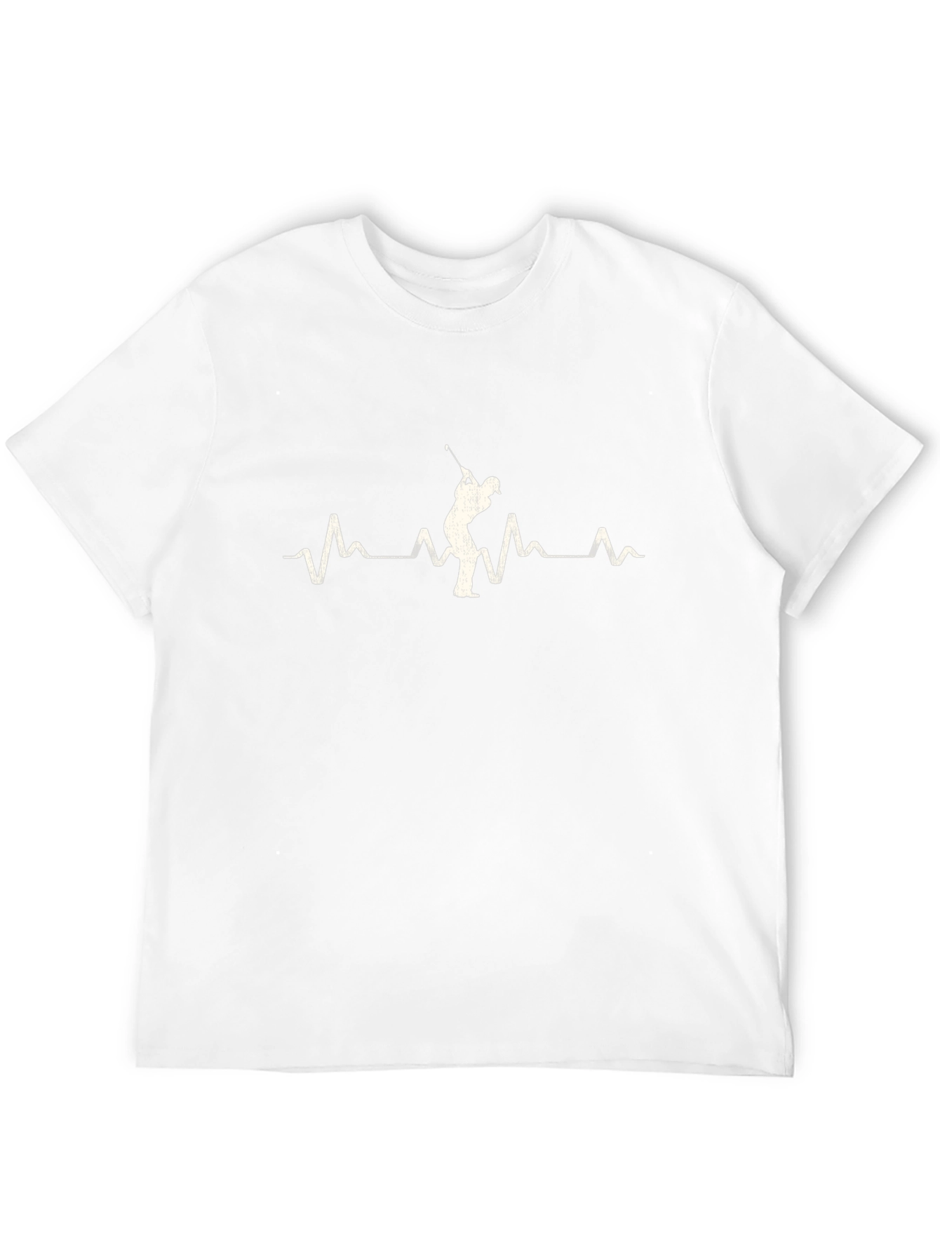 Golf Heartbeat T-Shirt - Golfers Passion