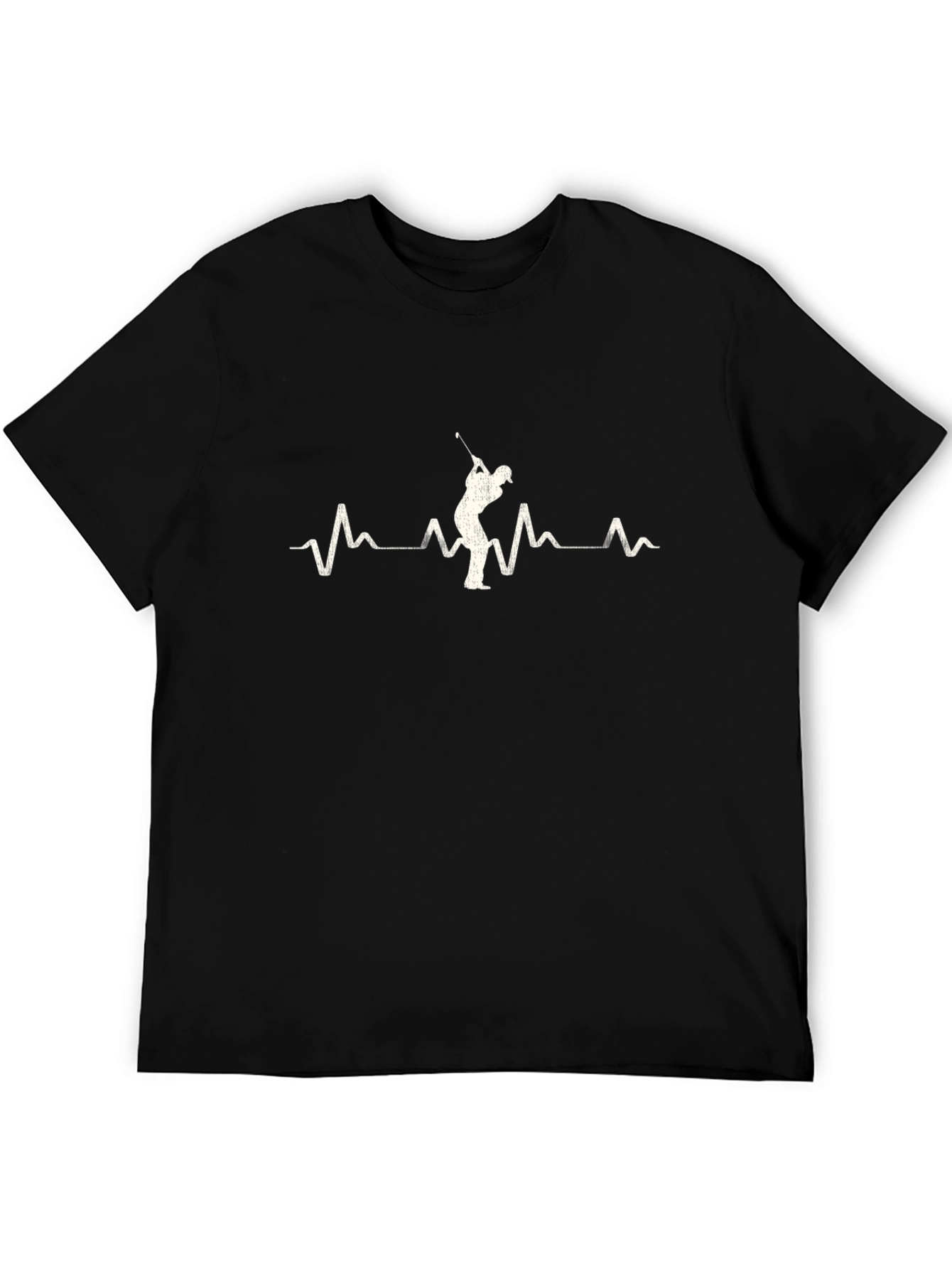 Golf Heartbeat T-Shirt - Golfers Passion