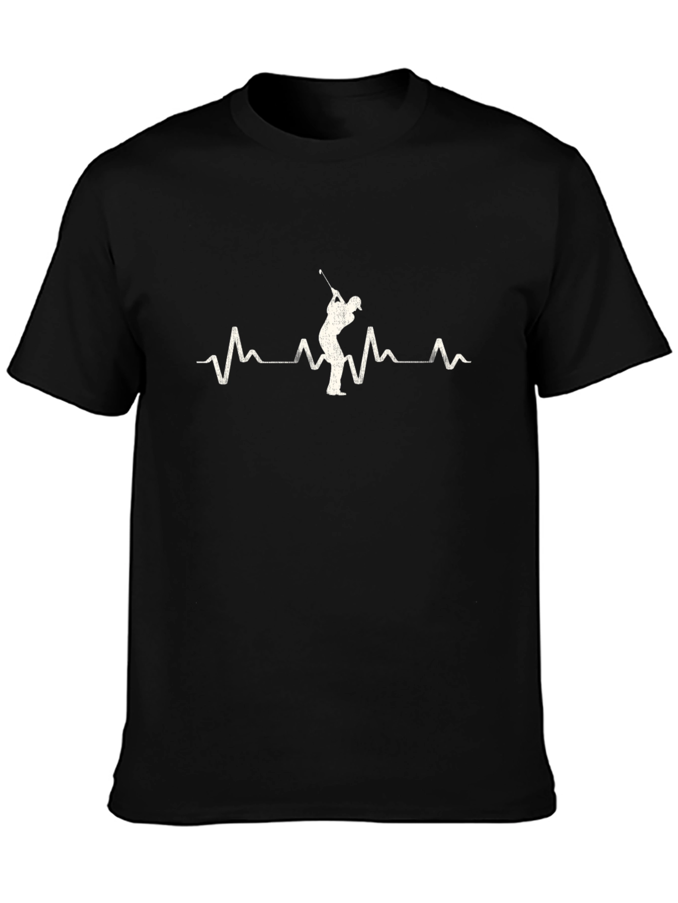 Golf Heartbeat T-Shirt - Golfers Passion