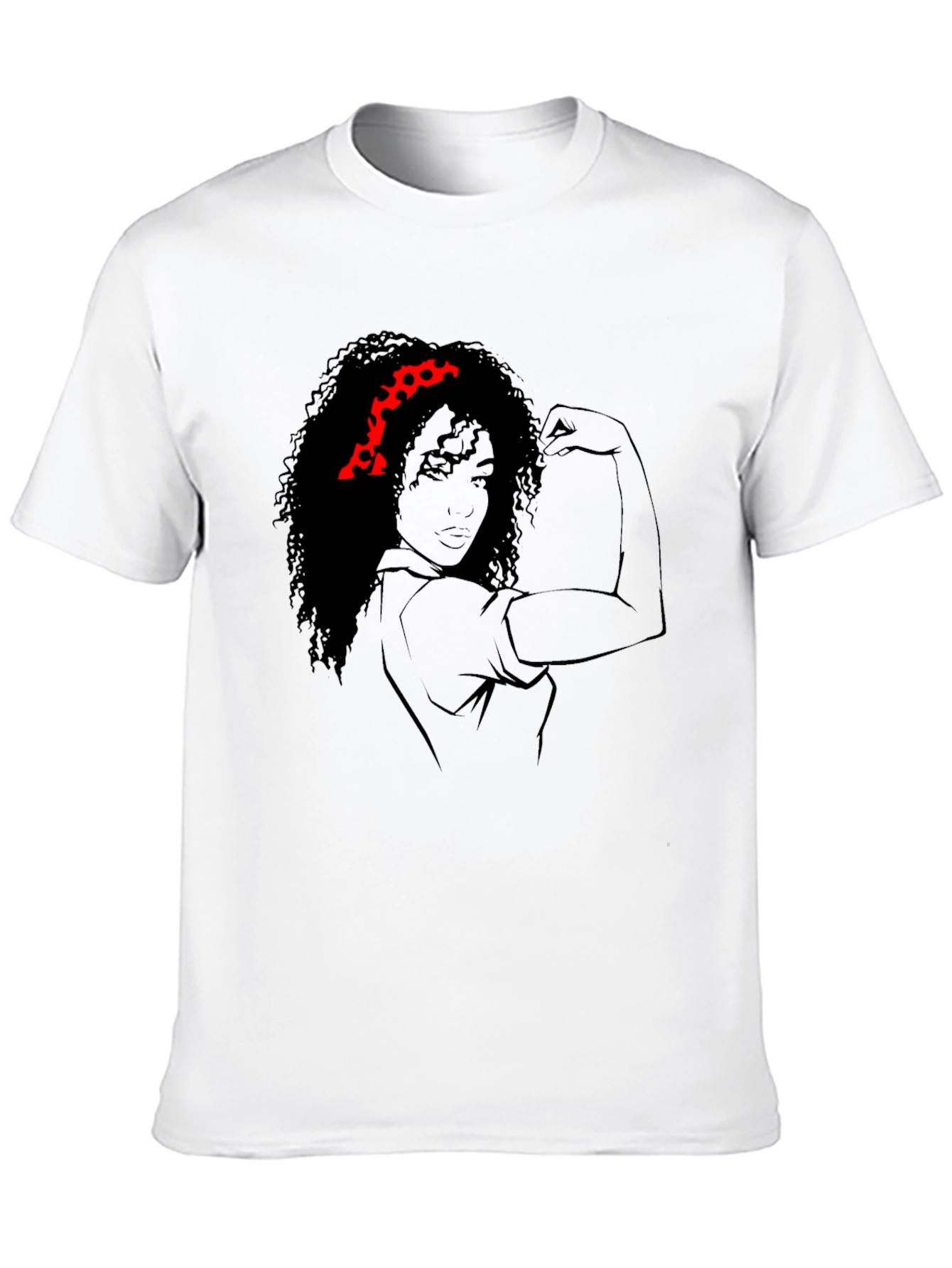 Feminist Empowerment T-Shirt - Rosie Riveter Style