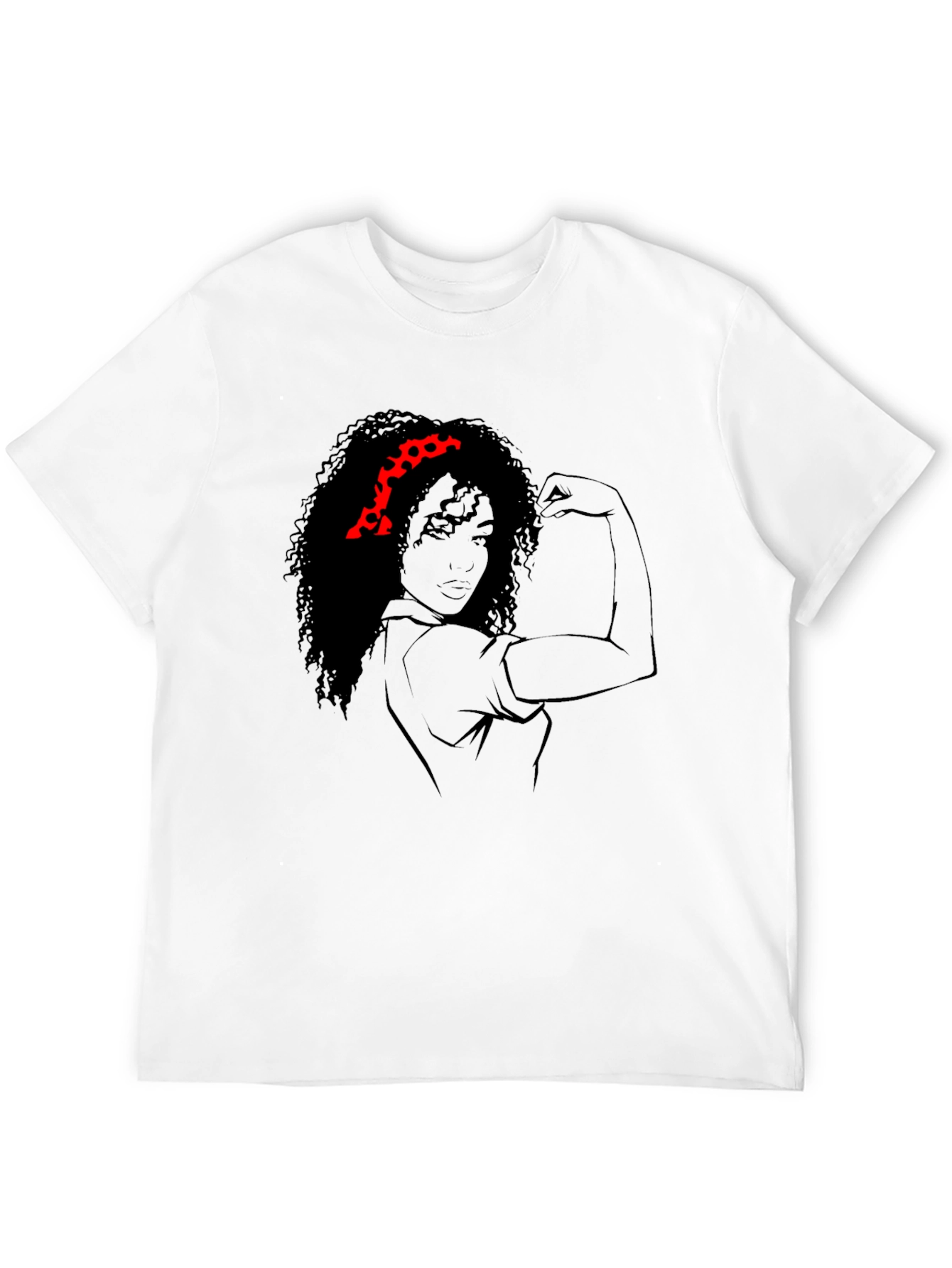 Feminist Empowerment T-Shirt - Rosie Riveter Style