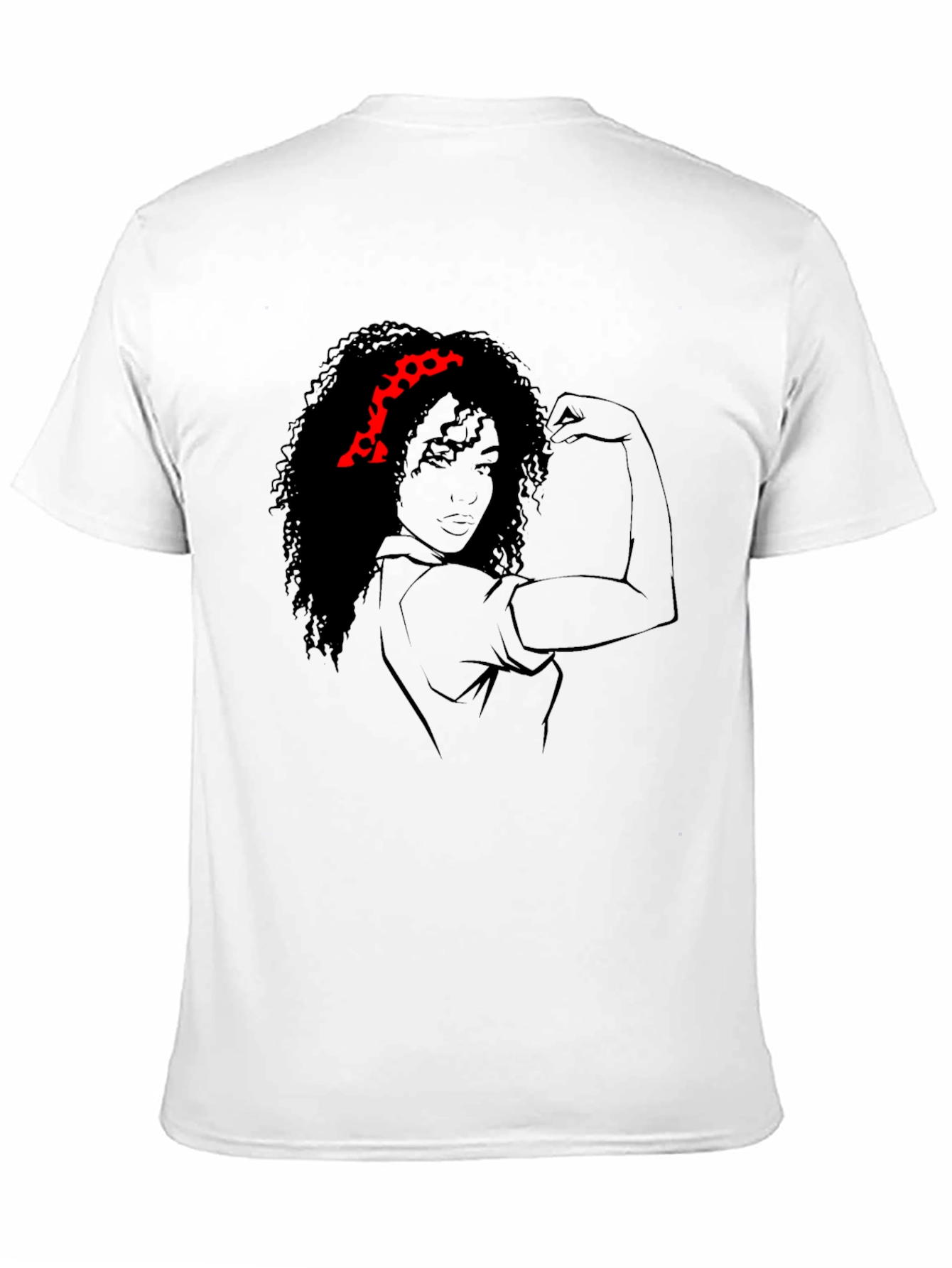 Feminist Empowerment T-Shirt - Rosie Riveter Style