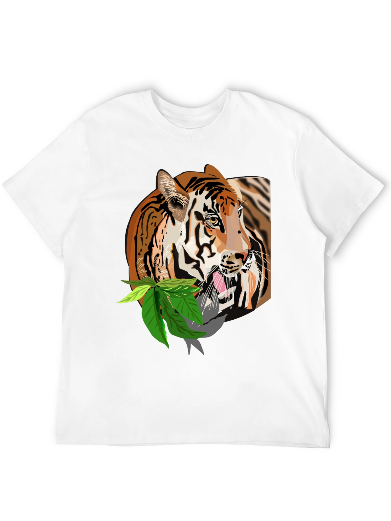 Tiger Graphic Tee - Cool Animal Print
