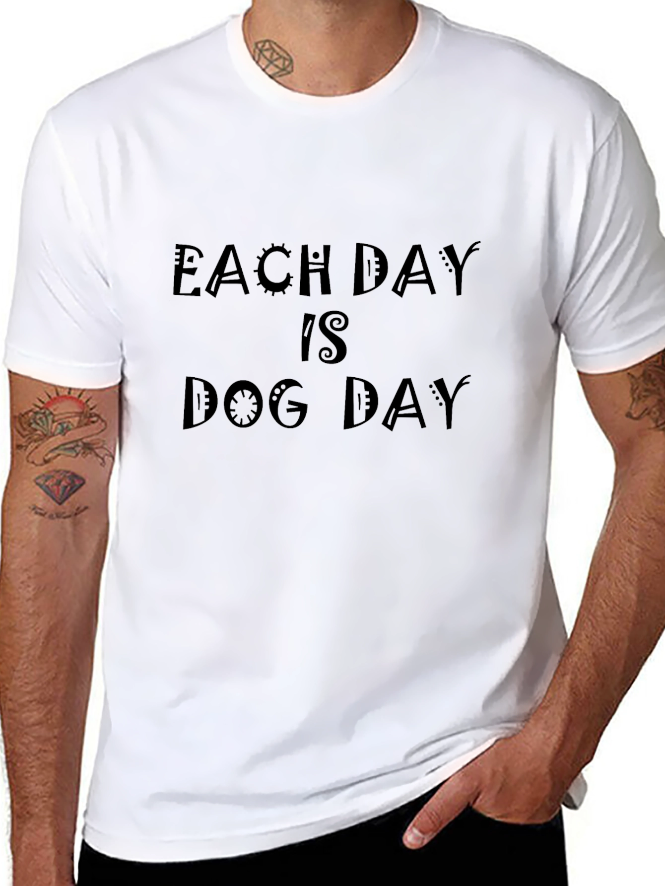Dog Day T-Shirt - Novelty Graphic Tee