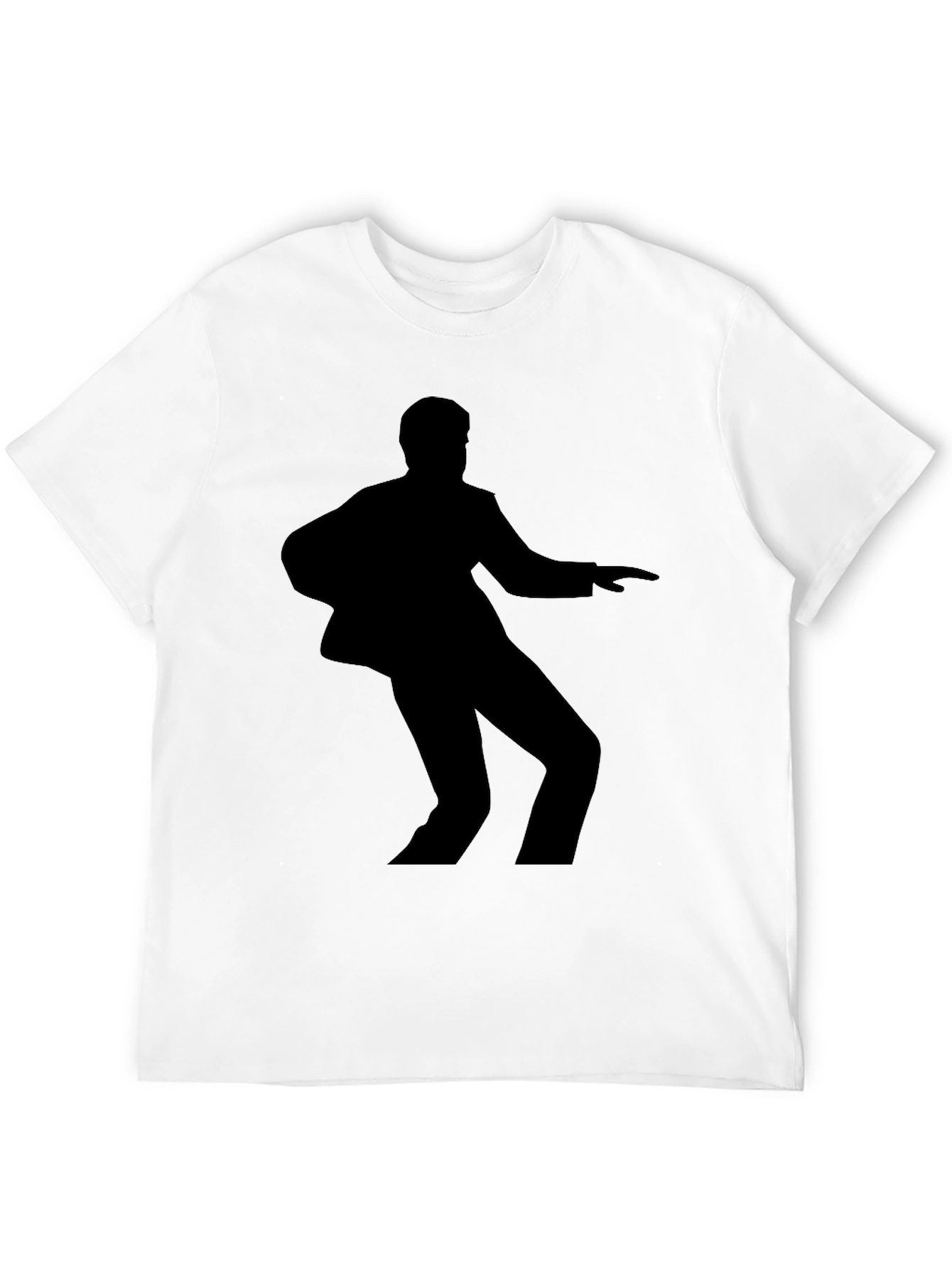 Silhouette Dancer Graphic Tee - Classic Black T-Shirt