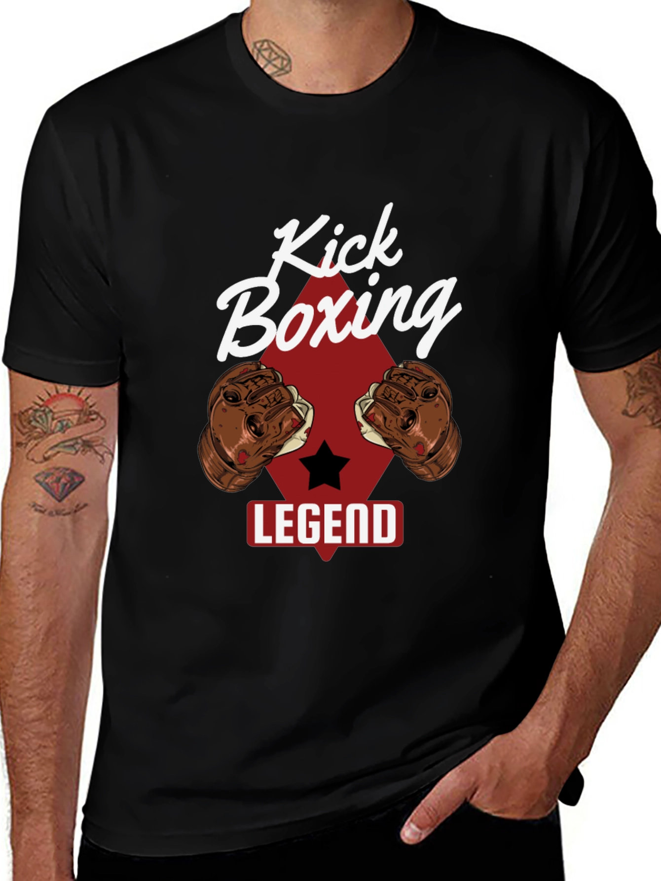 Kick Boxing Legend Graphic Tee
