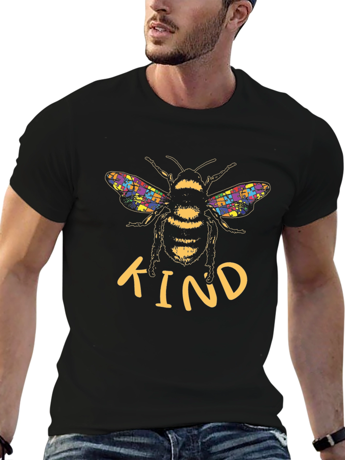 Bee Kind Autism Awareness T-Shirt