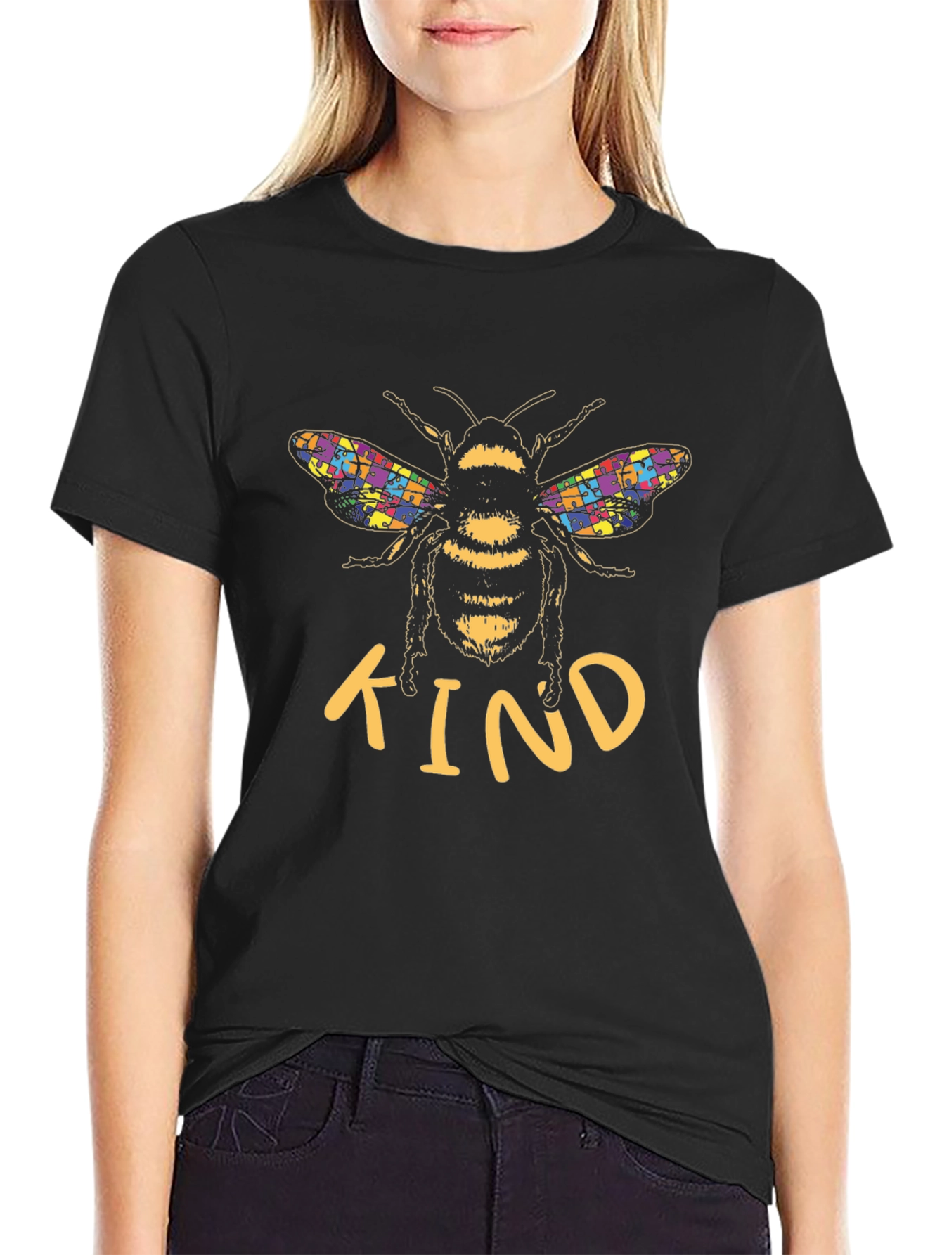 Bee Kind Autism Awareness T-Shirt