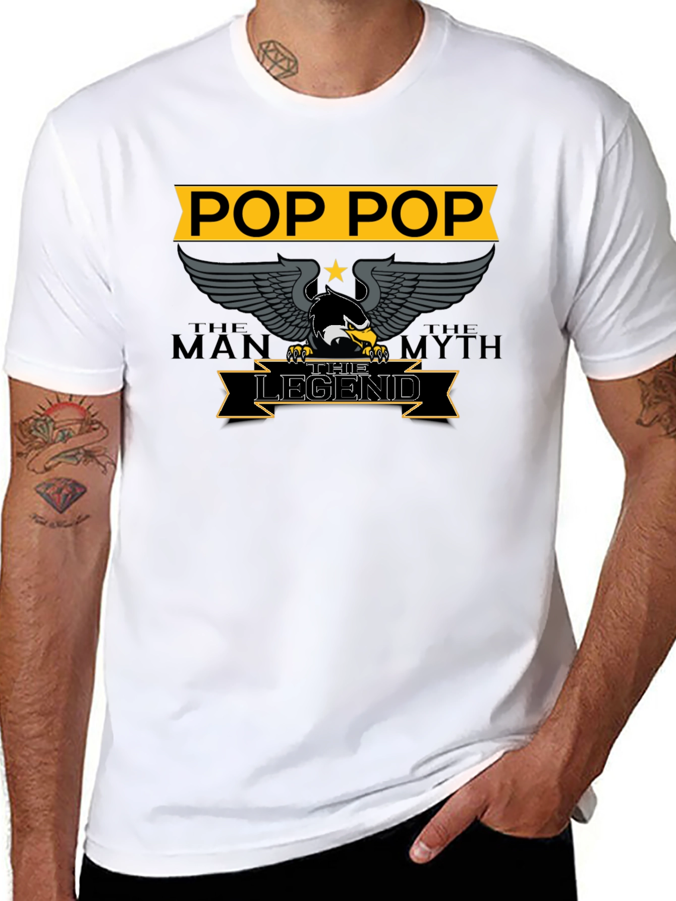 Pop Pop The Man The Myth The Legend T-Shirt