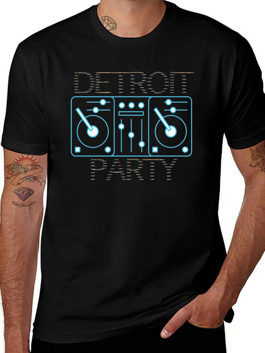 Detroit Party Graphic T-Shirt