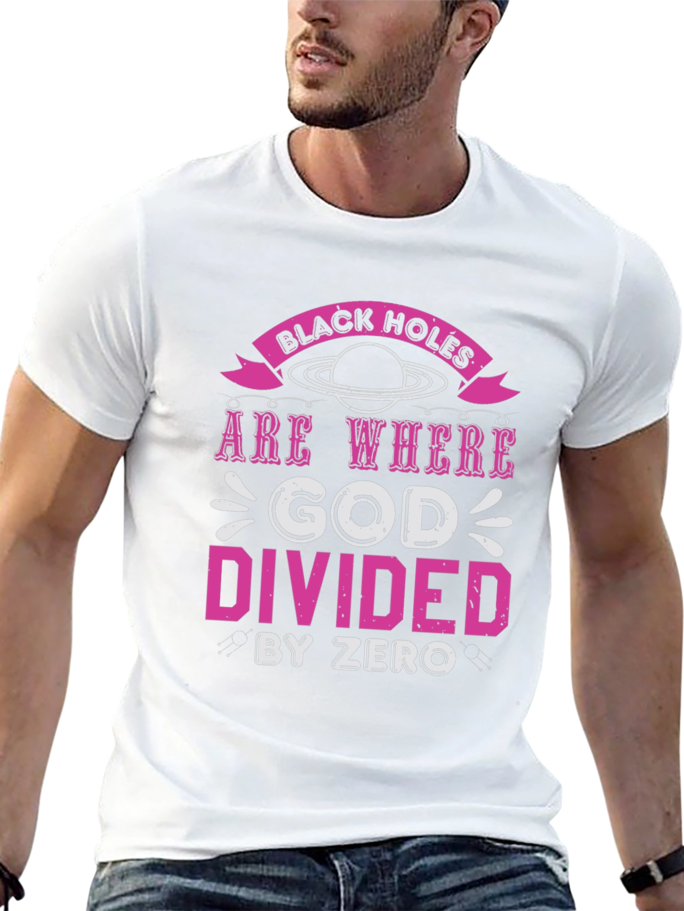 Black Holes God Divided By Zero Graphic Tee