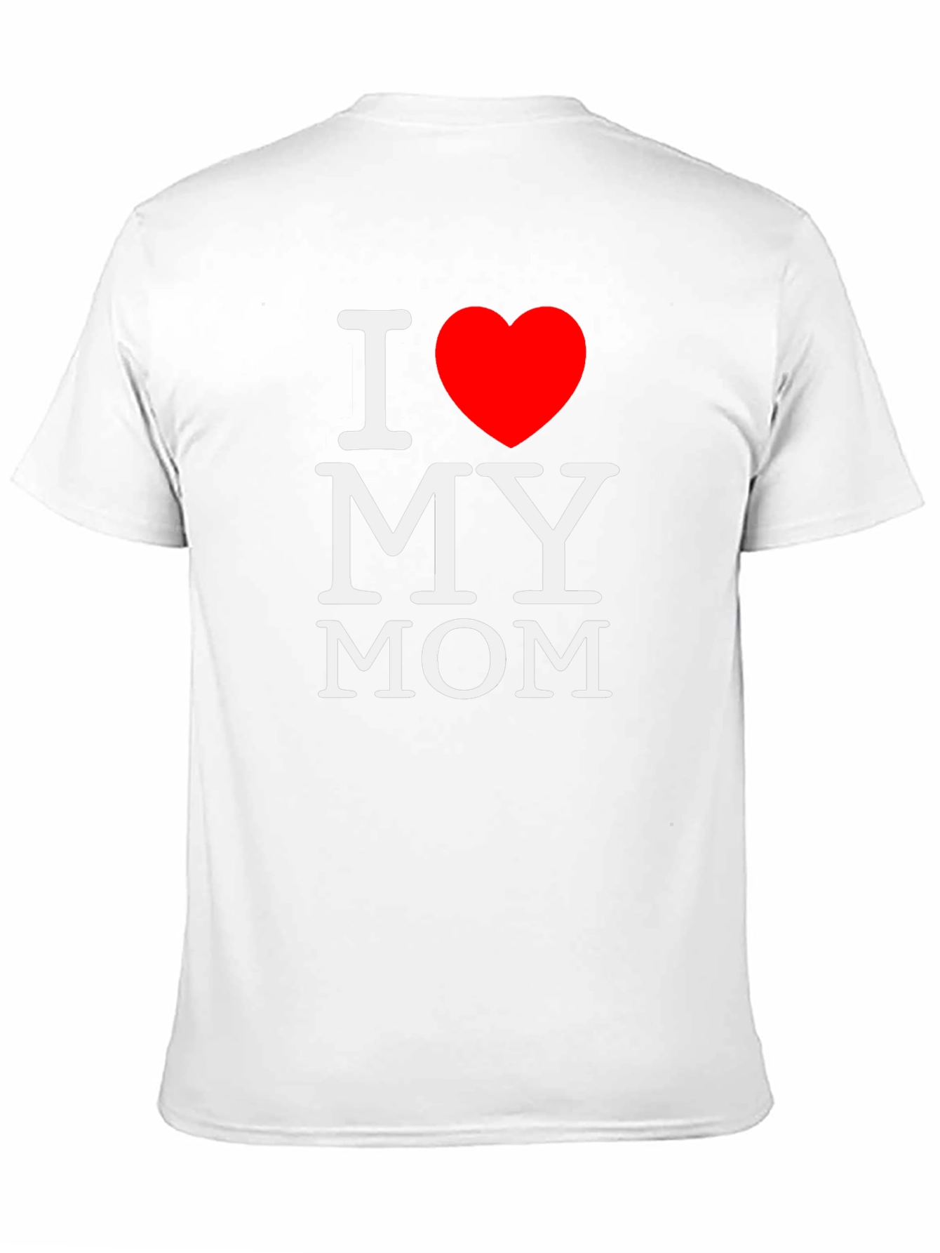 I Heart My Mom T-Shirt - Black