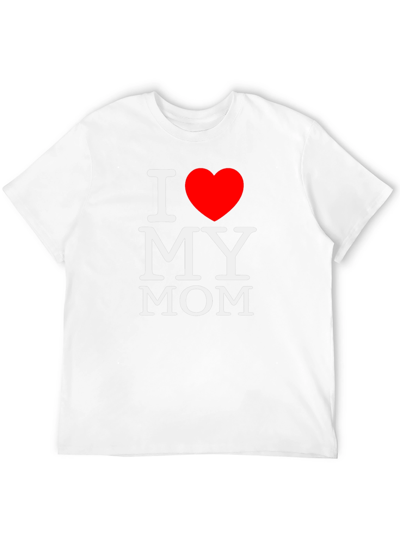 I Heart My Mom T-Shirt - Black