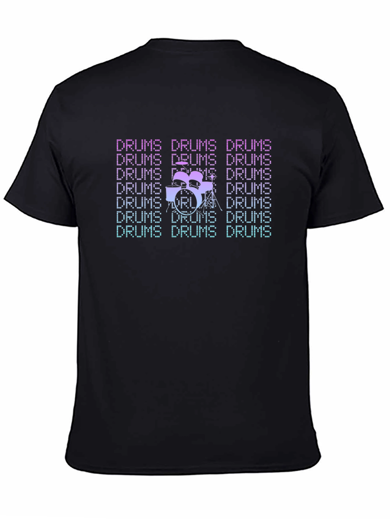 Drums T-Shirt: Retro Style
