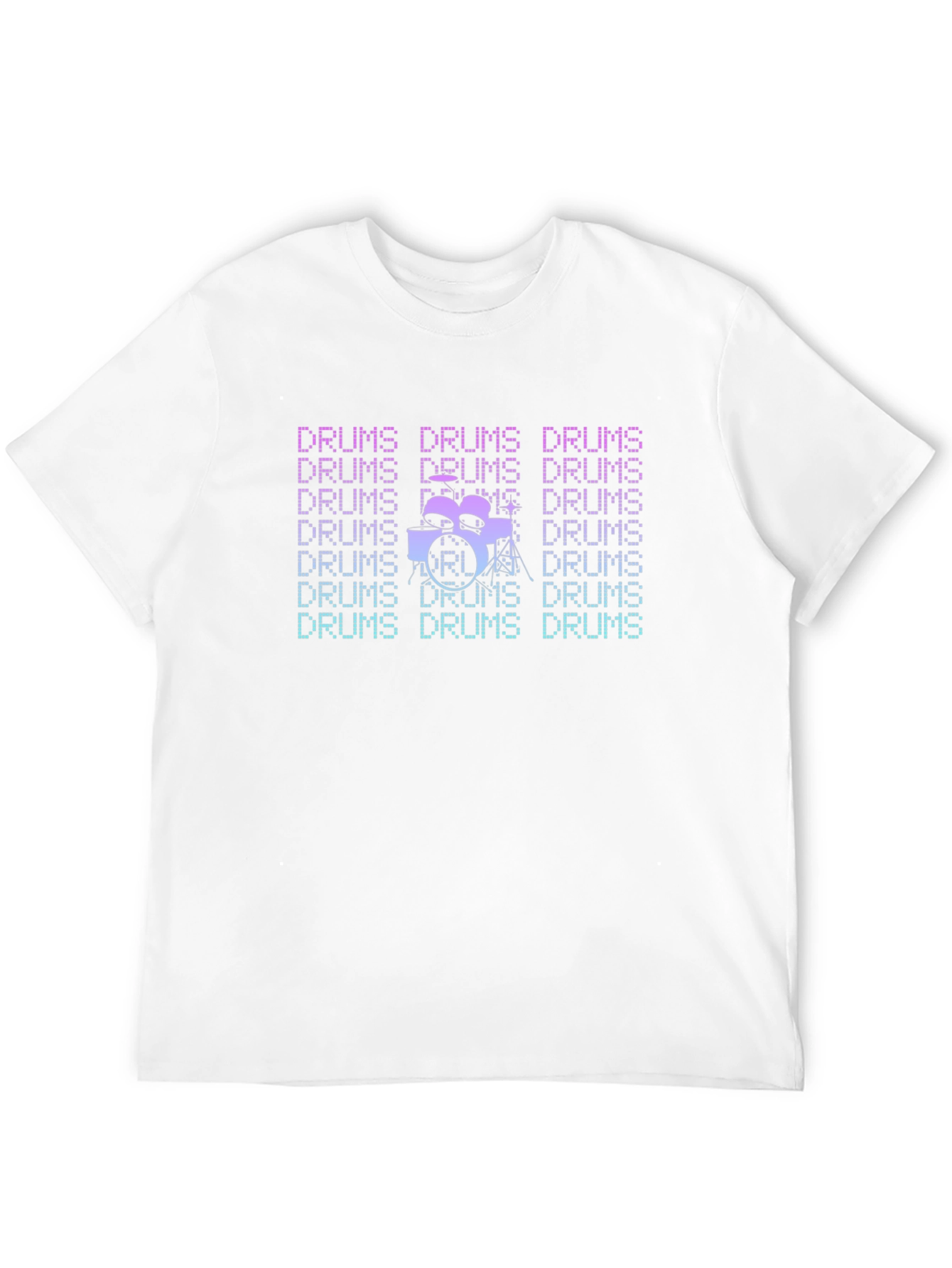 Drums T-Shirt: Retro Style