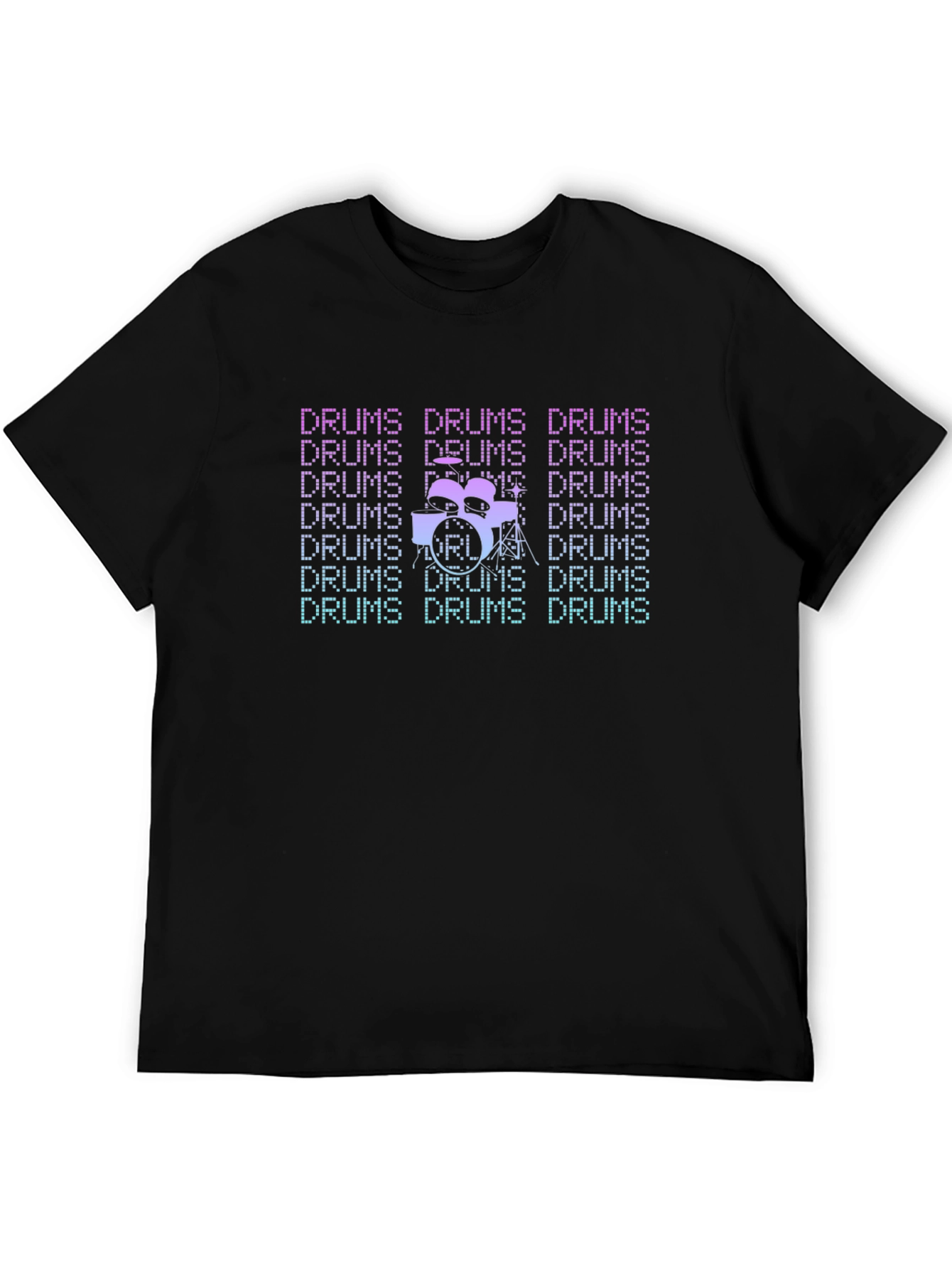 Drums T-Shirt: Retro Style