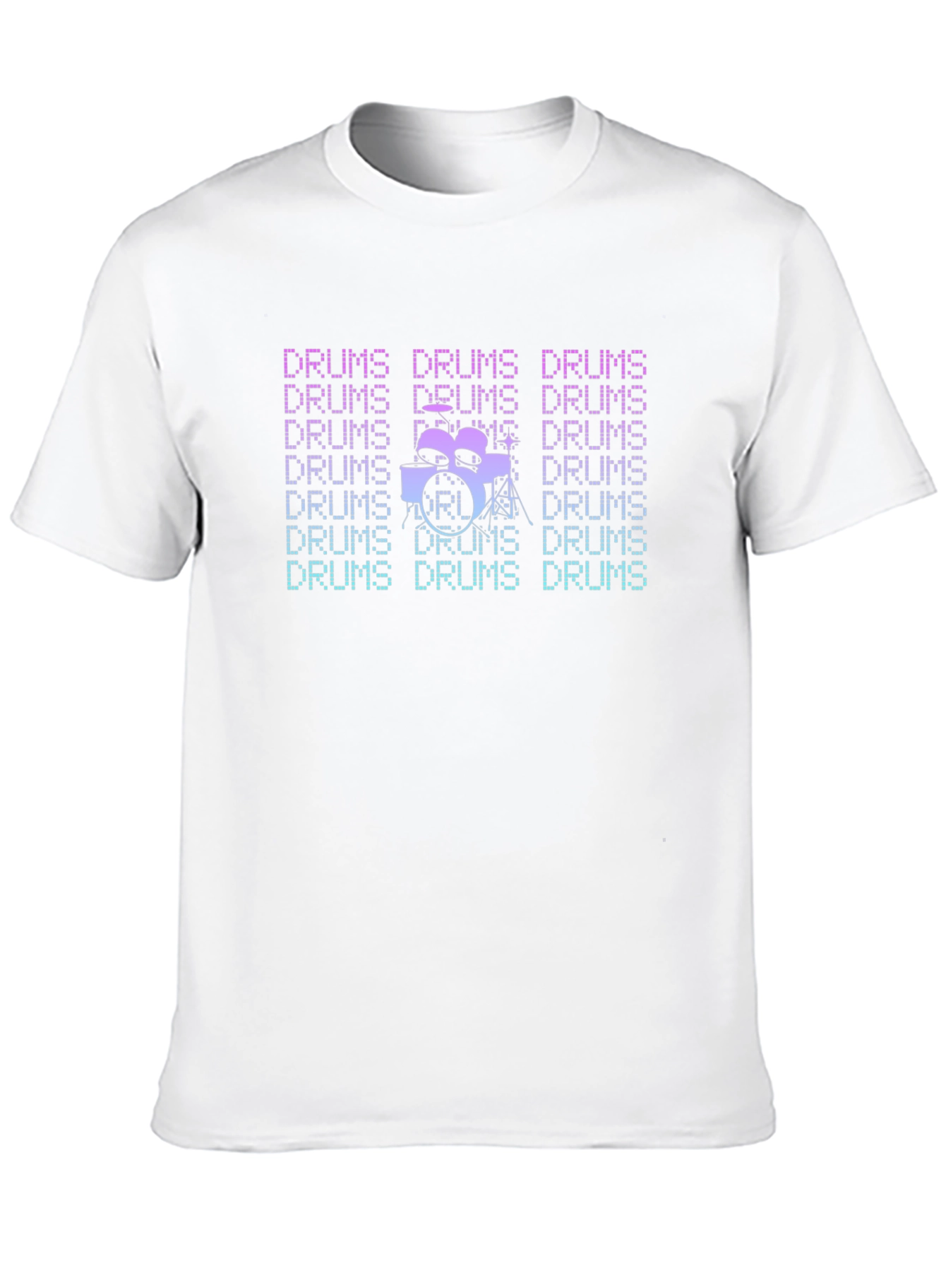 Drums T-Shirt: Retro Style