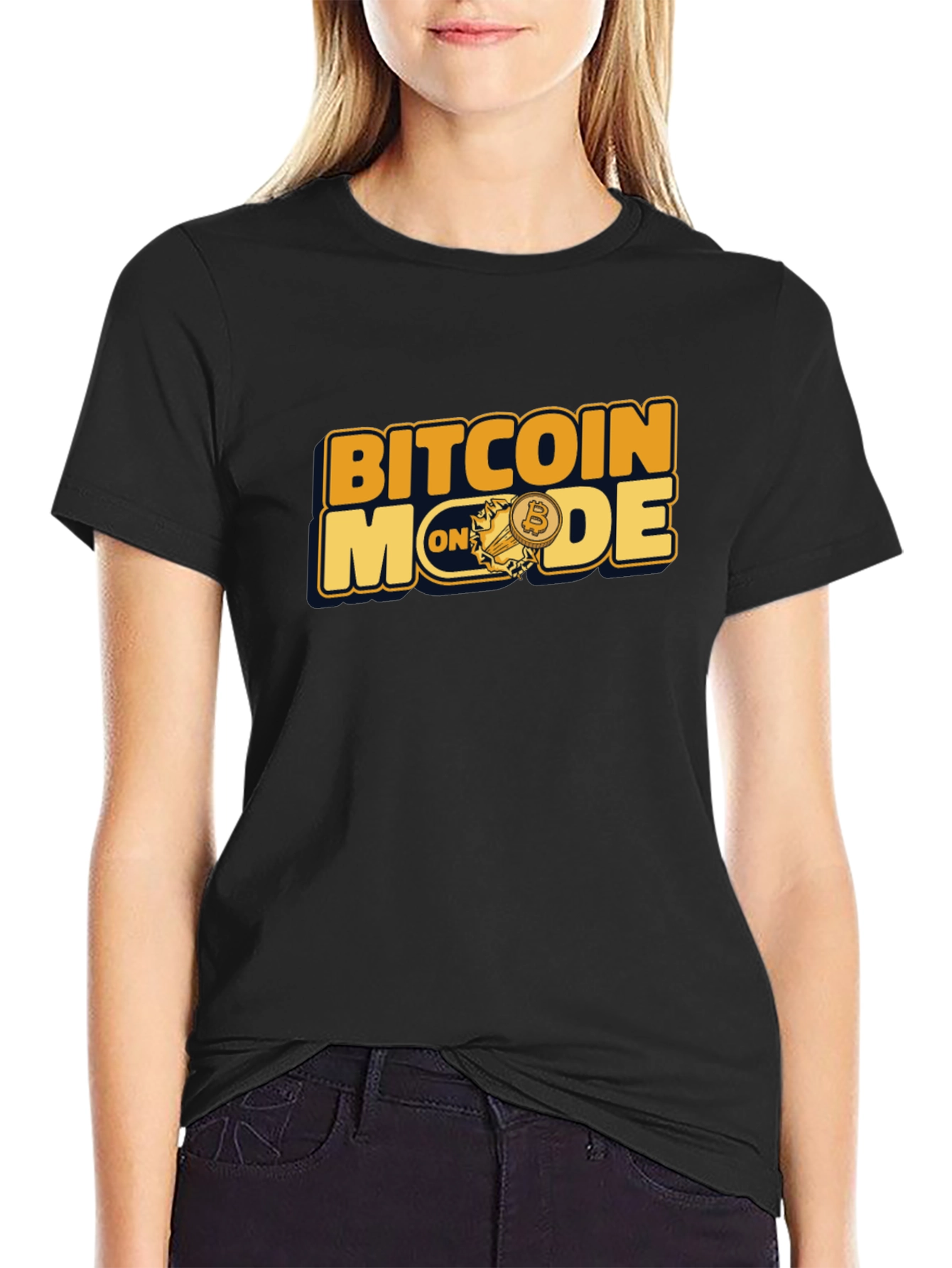 Bitcoin Mode On Graphic Tee