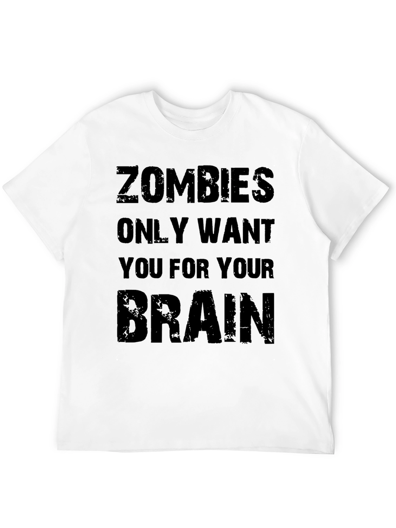 Zombie Brains Graphic T-Shirt