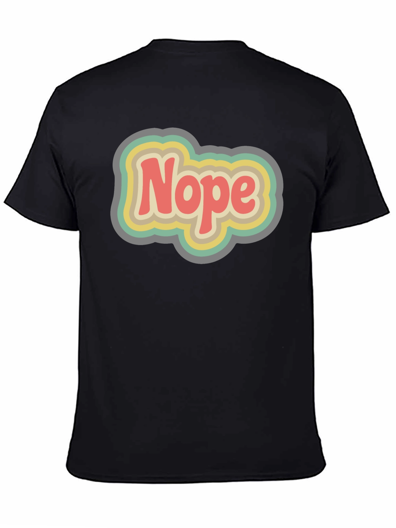Retro Nope Graphic T-Shirt - Unisex Cotton Tee