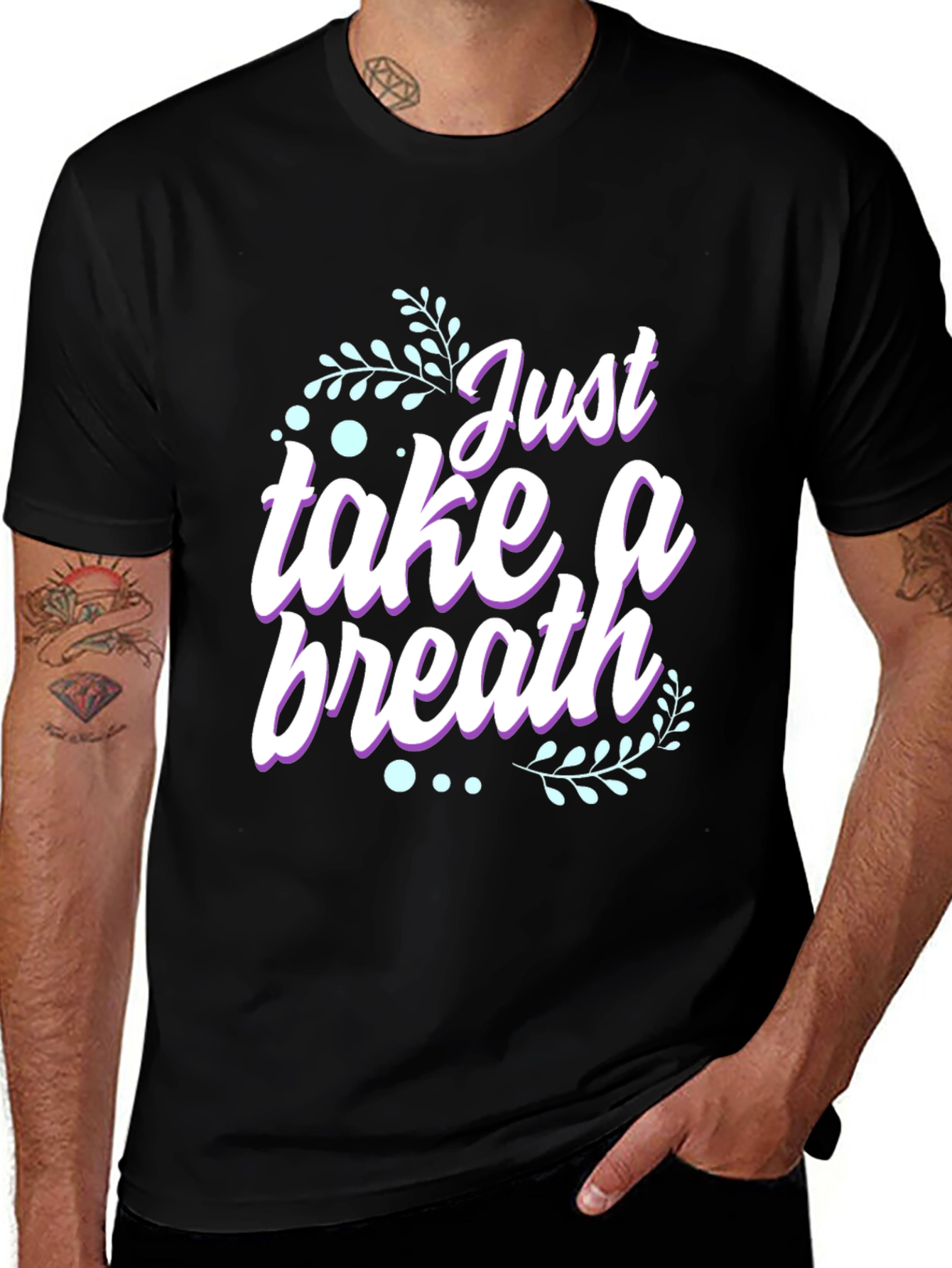 Just Take a Breath Graphic T-Shirt