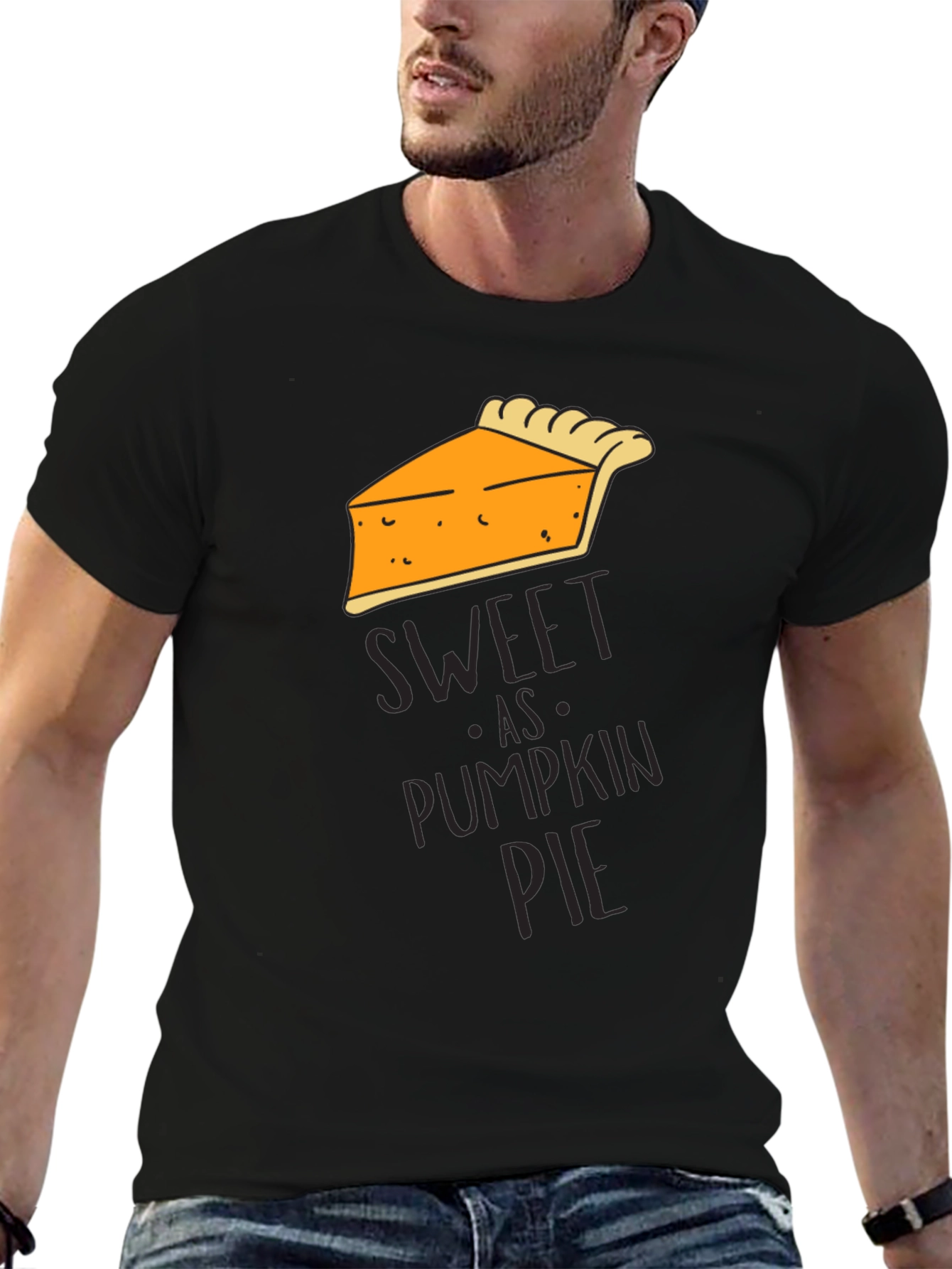 Sweet as Pumpkin Pie T-Shirt - Funny Thanksgiving Tee