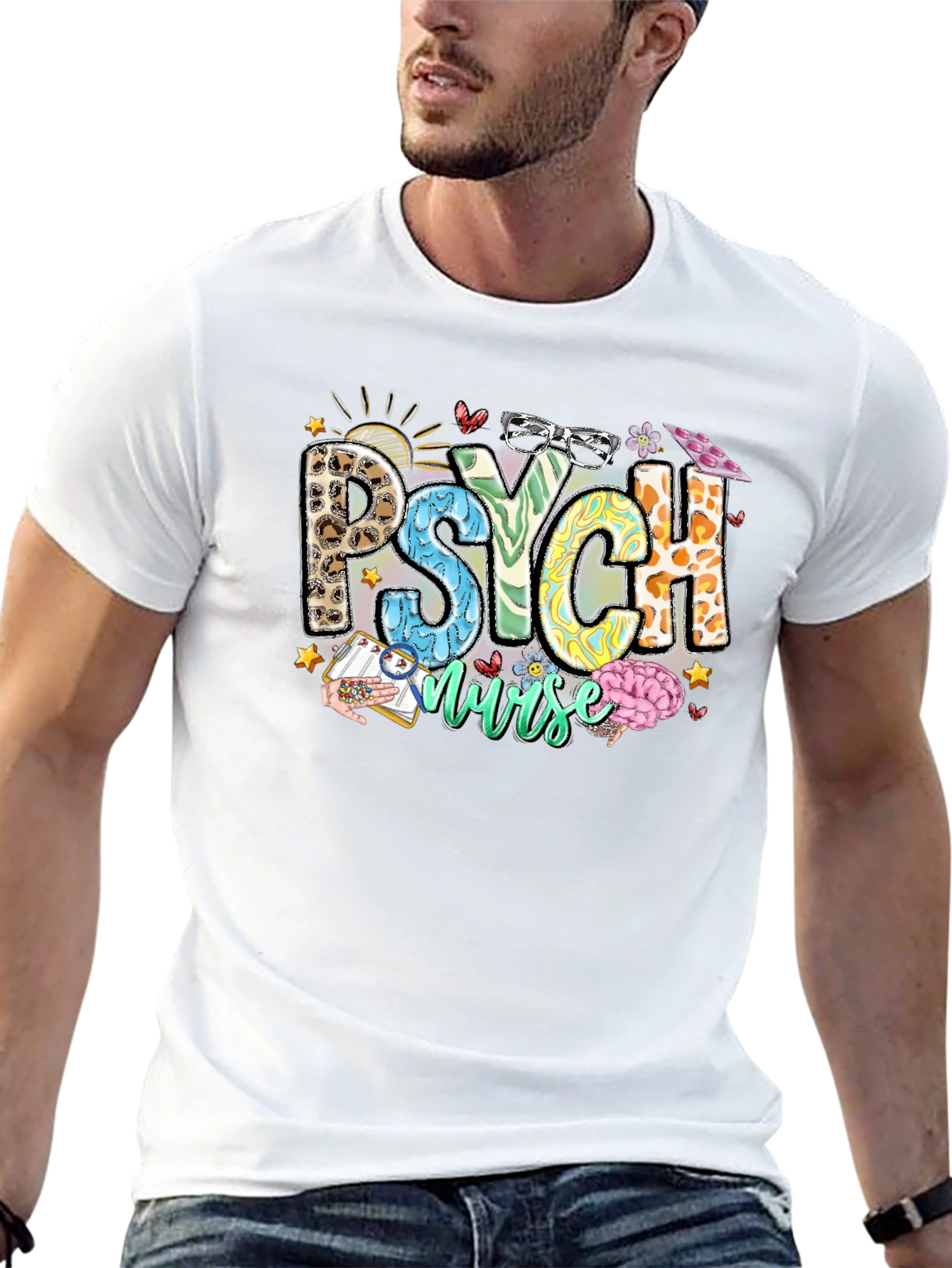 Psych Nurse Novelty T-Shirt