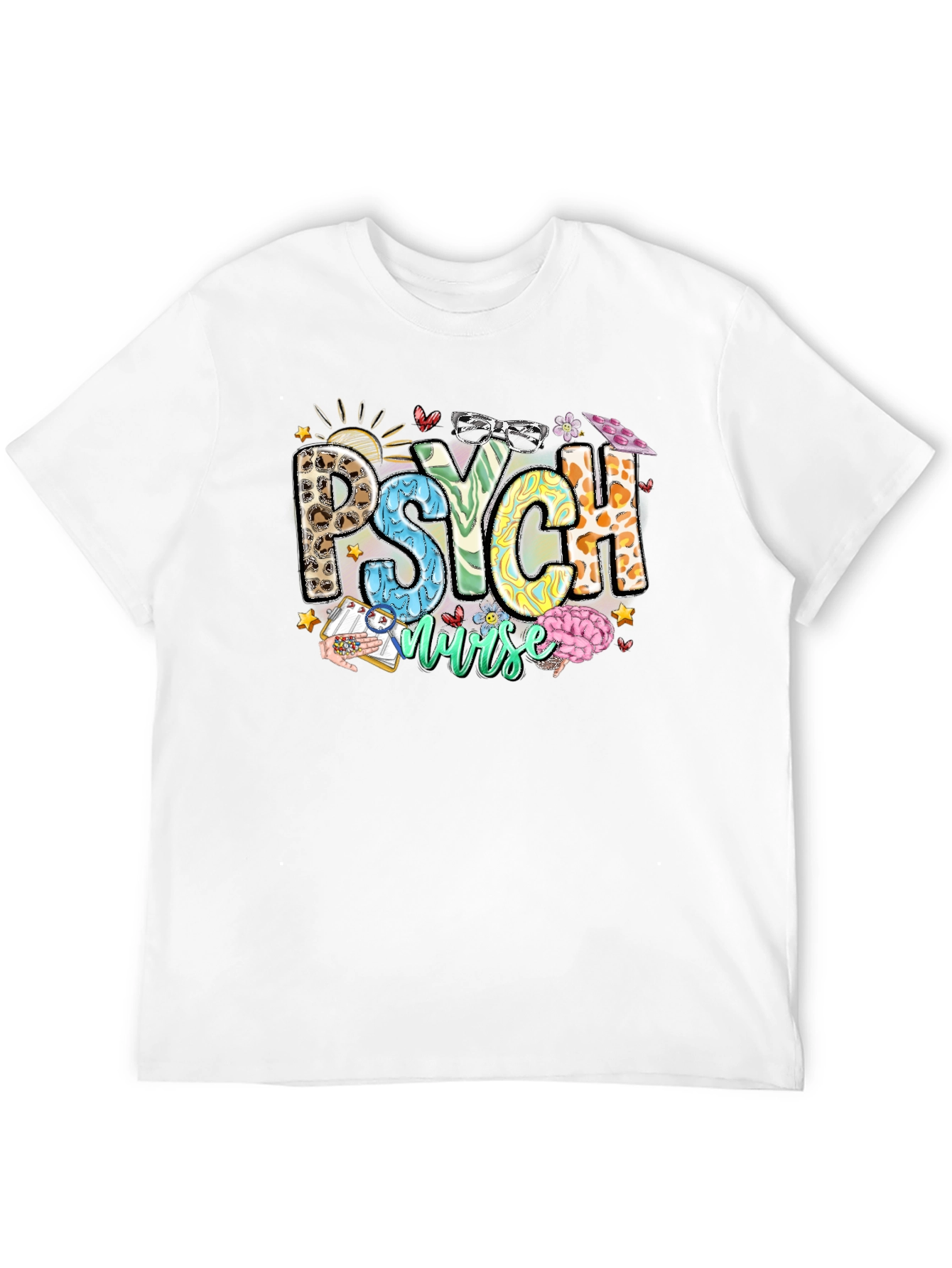 Psych Nurse Novelty T-Shirt