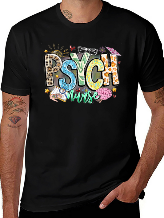 Psych Nurse Novelty T-Shirt