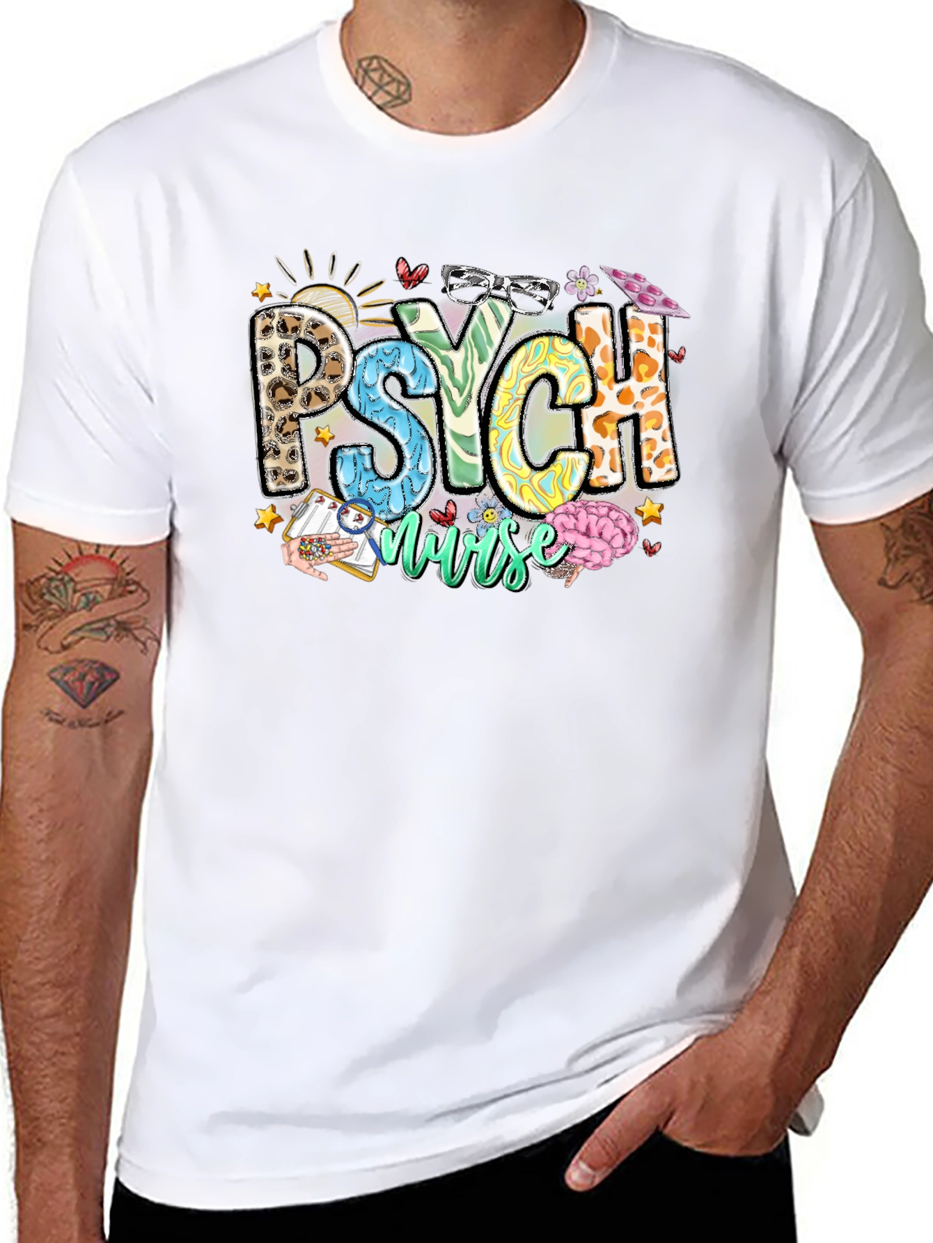 Psych Nurse Novelty T-Shirt