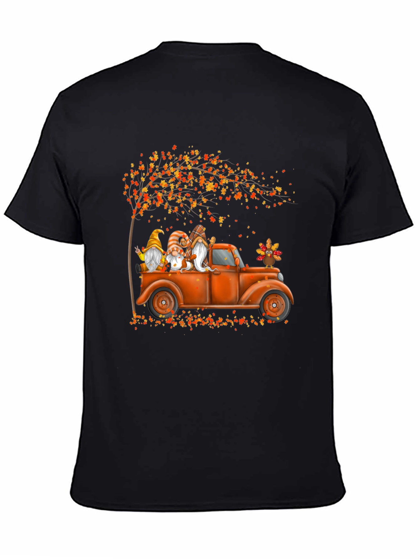 Fall Gnomes Truck Graphic Tee