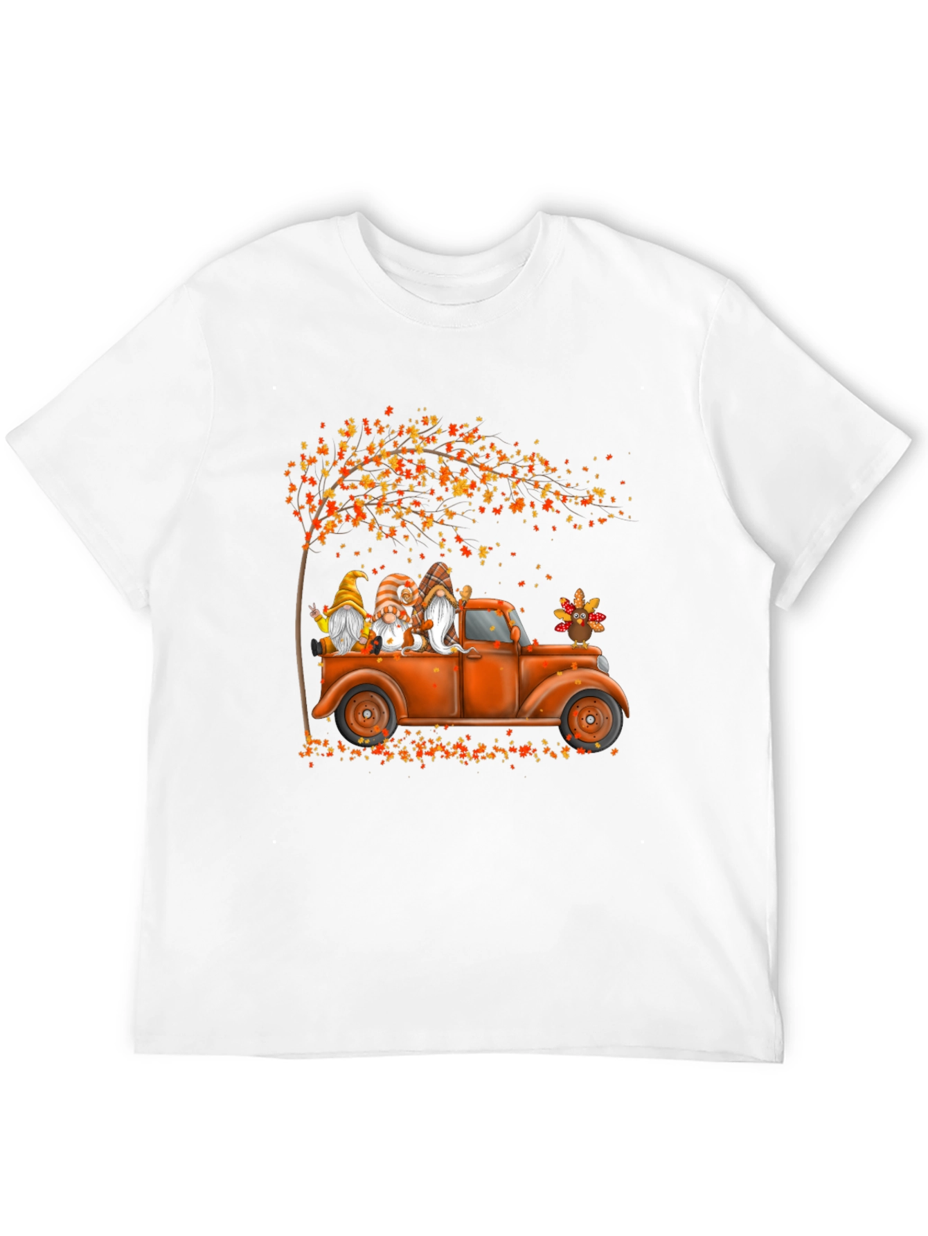 Fall Gnomes Truck Graphic Tee