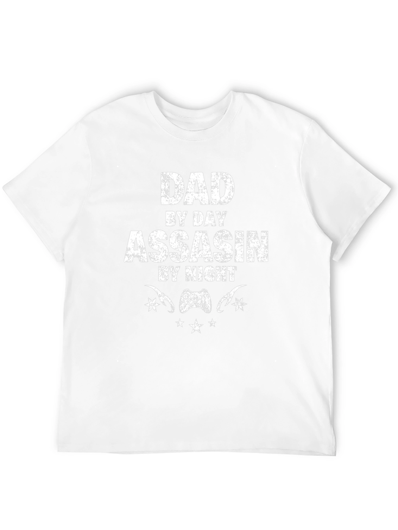 Dad Assassin Gaming T-Shirt - Black